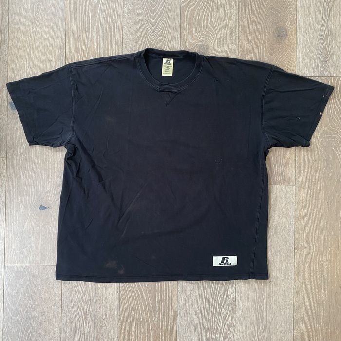Vintage Vintage Russell Athletic Heavyweight Boxy Tee Grailed