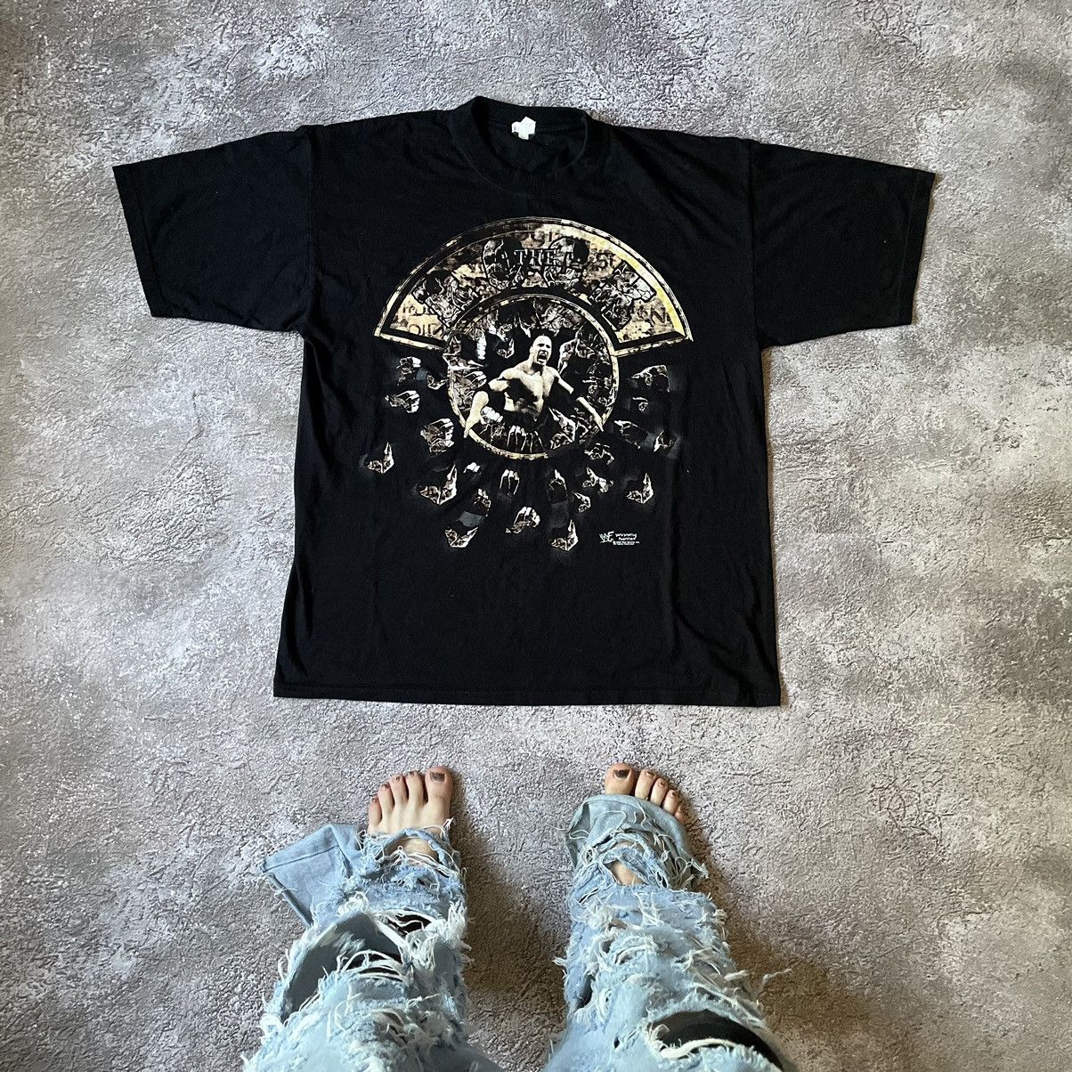 Vintage Vintage 90s Occult Graphic Tee Oversized Grunge Black XL Size US XL / EU 56 / 4 - 1 Thumbnail