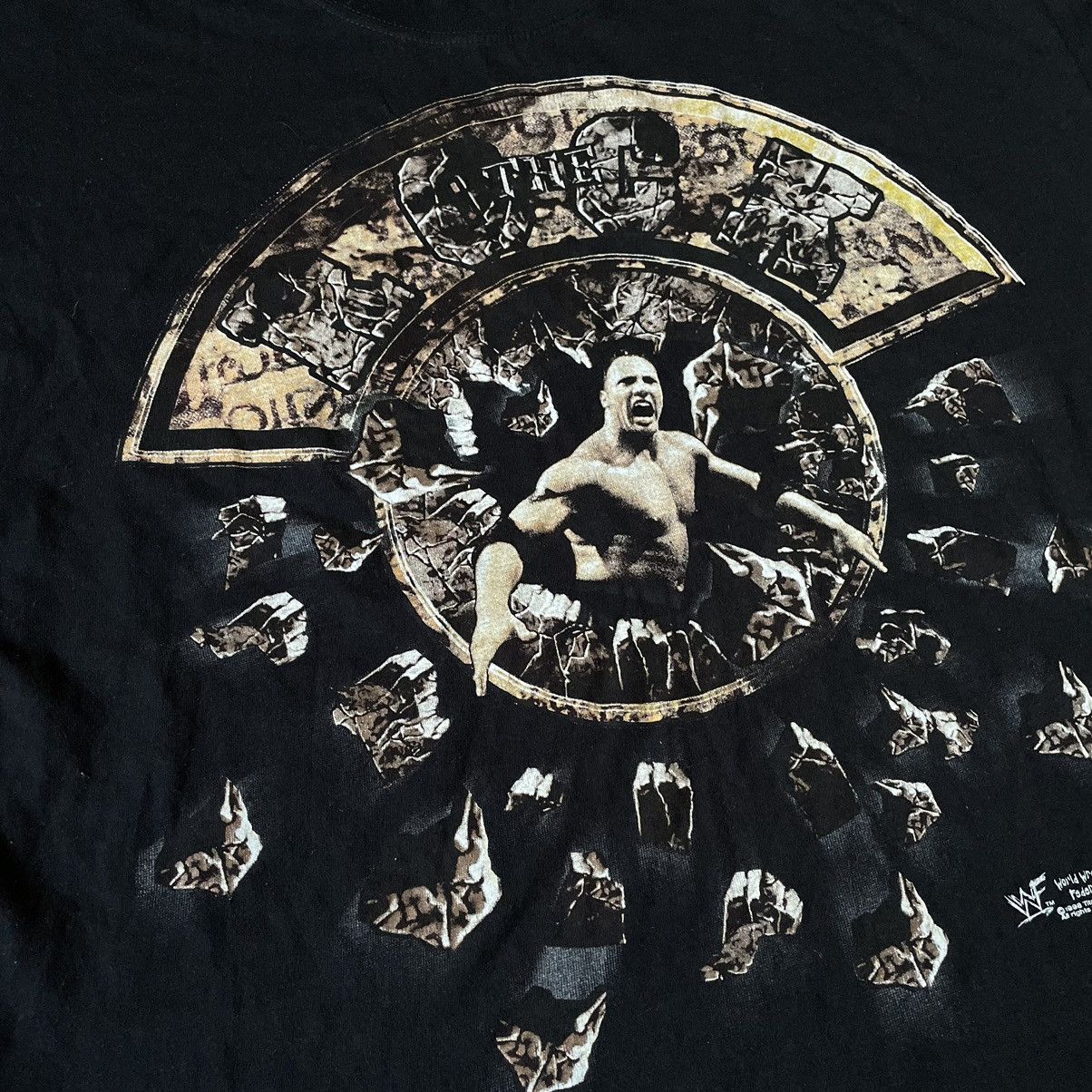 Vintage Vintage 90s Occult Graphic Tee Oversized Grunge Black XL Size US XL / EU 56 / 4 - 6 Thumbnail