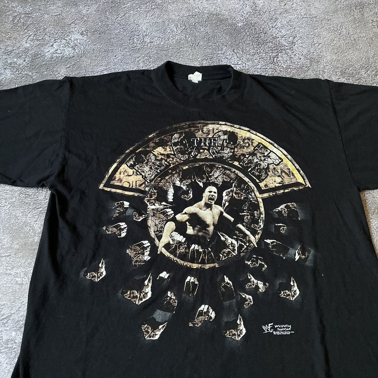 Vintage Vintage 90s Occult Graphic Tee Oversized Grunge Black XL Size US XL / EU 56 / 4 - 5 Thumbnail