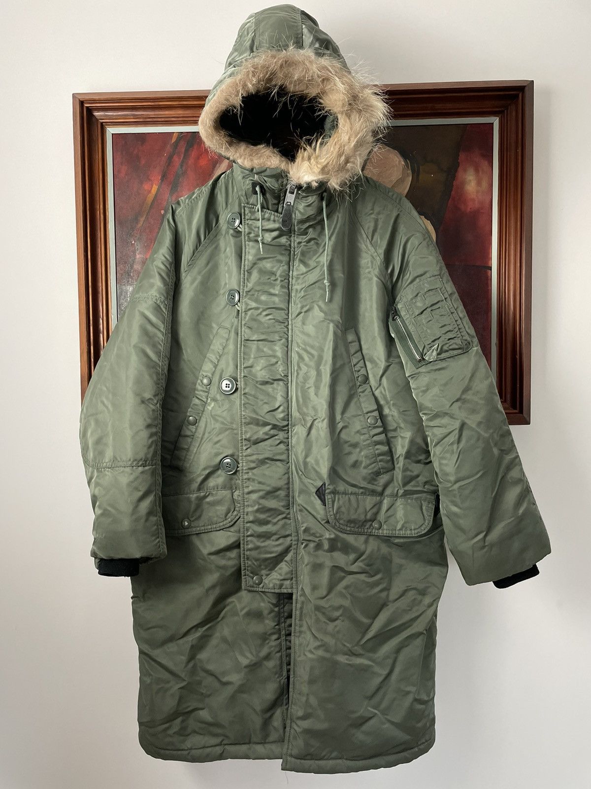 Spiewak Spiewak & Sons Military Coat Parka USA Extreme Cold Type N3B ...