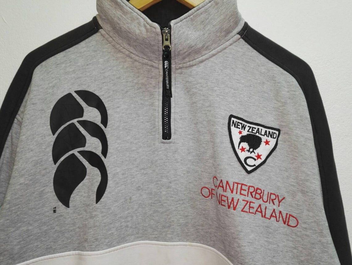 All Blacks Vintage Canterbury Of New Zealand Haka Warcry Size US L / EU 52-54 / 3 - 2 Thumbnail