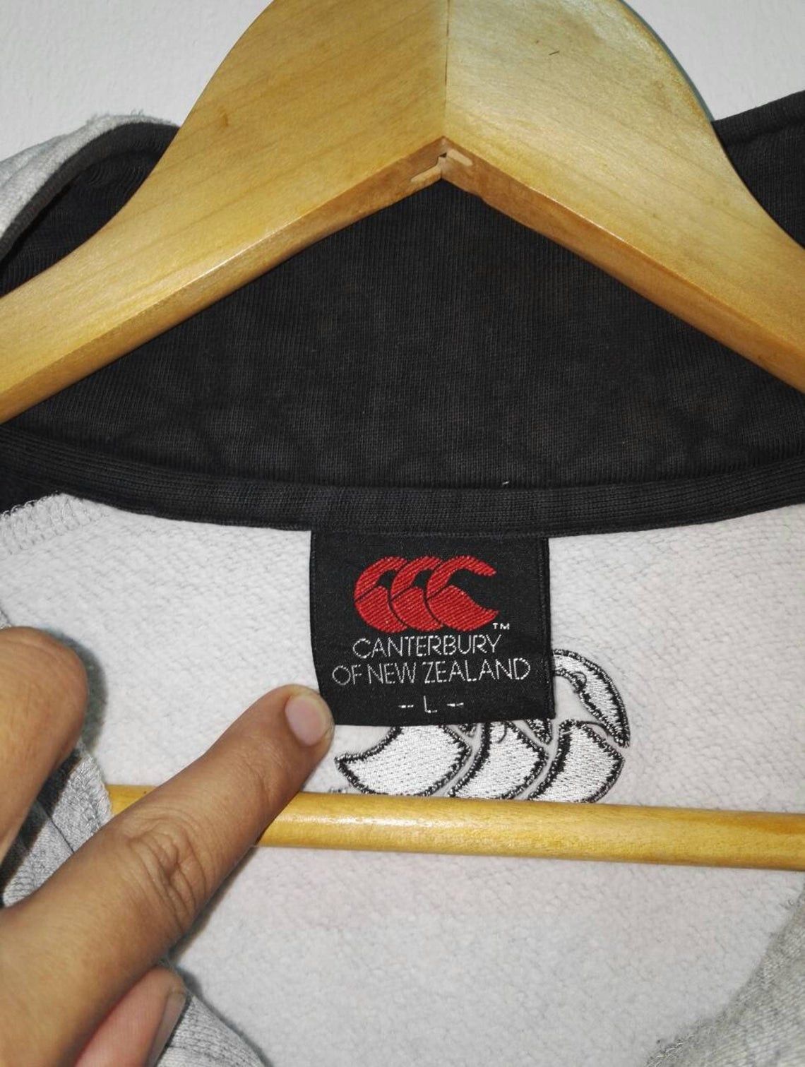 All Blacks Vintage Canterbury Of New Zealand Haka Warcry Size US L / EU 52-54 / 3 - 5 Thumbnail