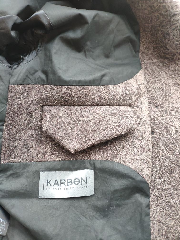 Karbon Destroyed wool coat.Runs like Julius or RIck Owens coats Size US M / EU 48-50 / 2 - 11 Thumbnail