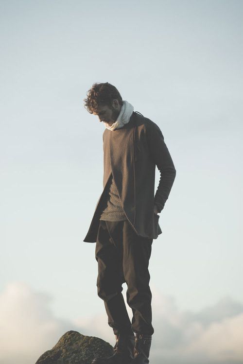 Karbon Destroyed wool coat.Runs like Julius or RIck Owens coats Size US M / EU 48-50 / 2 - 2 Thumbnail