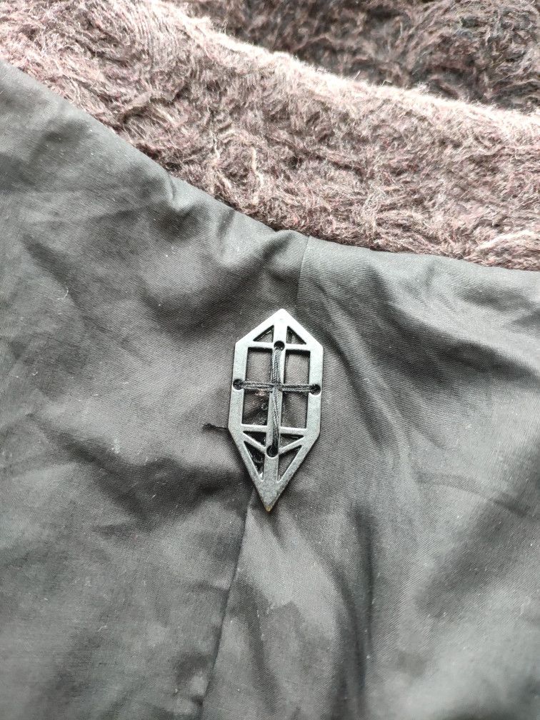 Karbon Destroyed wool coat.Runs like Julius or RIck Owens coats Size US M / EU 48-50 / 2 - 9 Thumbnail