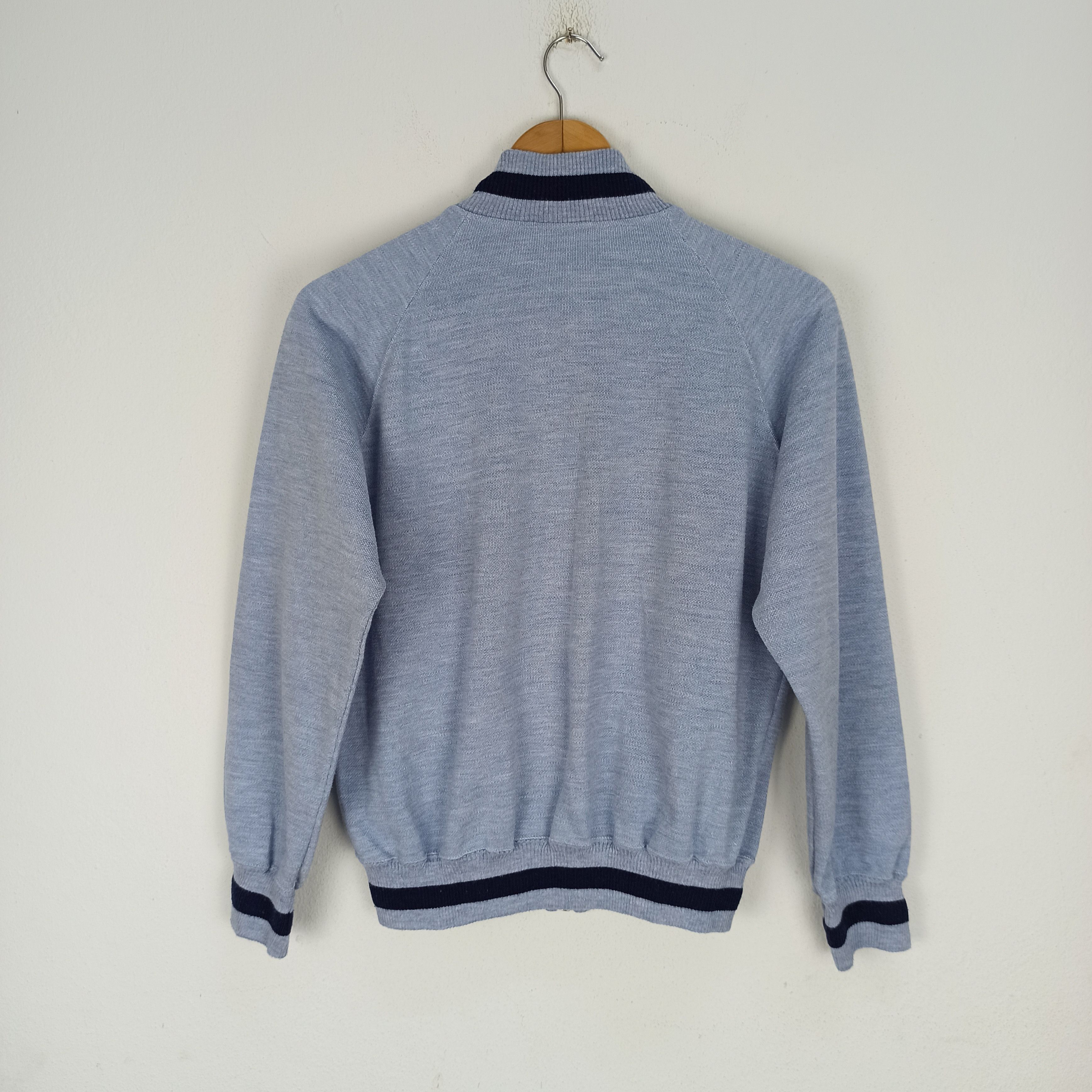 Nike Vintage 80s Nike Tracktop Sweater Full Zipper Size US S / EU 44-46 / 1 - 5 Thumbnail