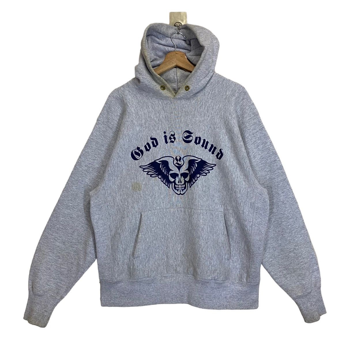 Camber 90s Camber God Is Sound Pullover Hoodie Crewneck Size M Size US M / EU 48-50 / 2 - 1 Thumbnail