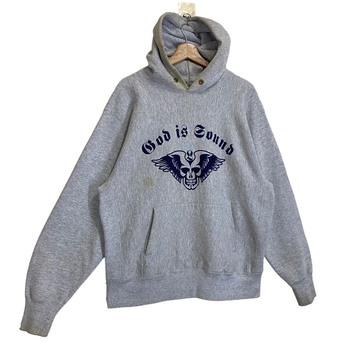 Camber 90s Camber God Is Sound Pullover Hoodie Crewneck Size M Size US M / EU 48-50 / 2 - 2 Thumbnail