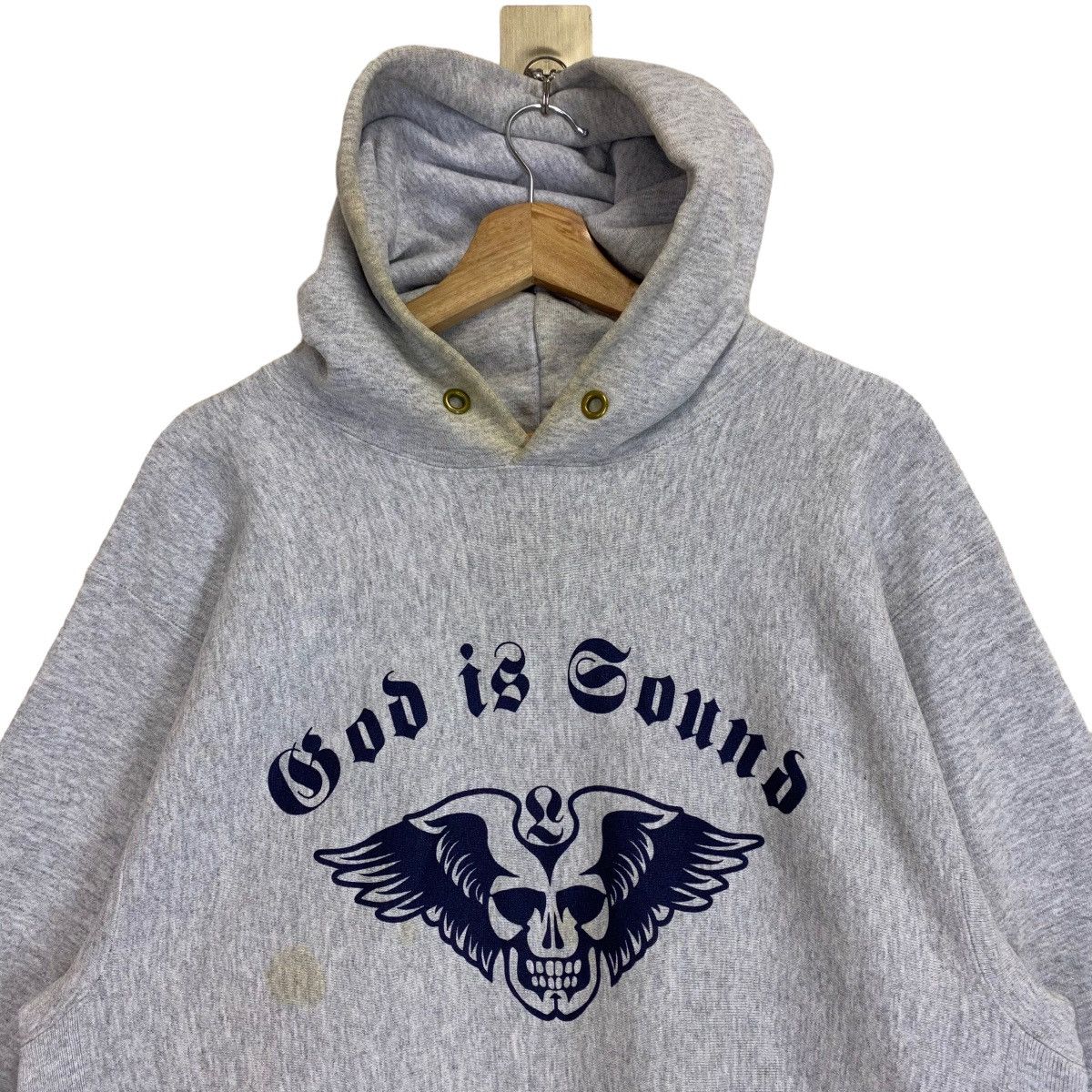 Camber 90s Camber God Is Sound Pullover Hoodie Crewneck Size M Size US M / EU 48-50 / 2 - 4 Thumbnail