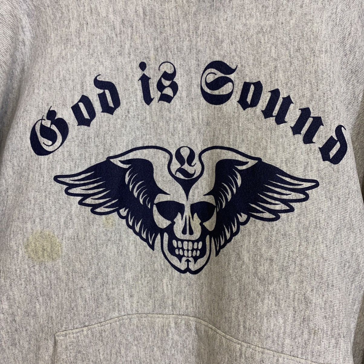 Camber 90s Camber God Is Sound Pullover Hoodie Crewneck Size M Size US M / EU 48-50 / 2 - 5 Thumbnail
