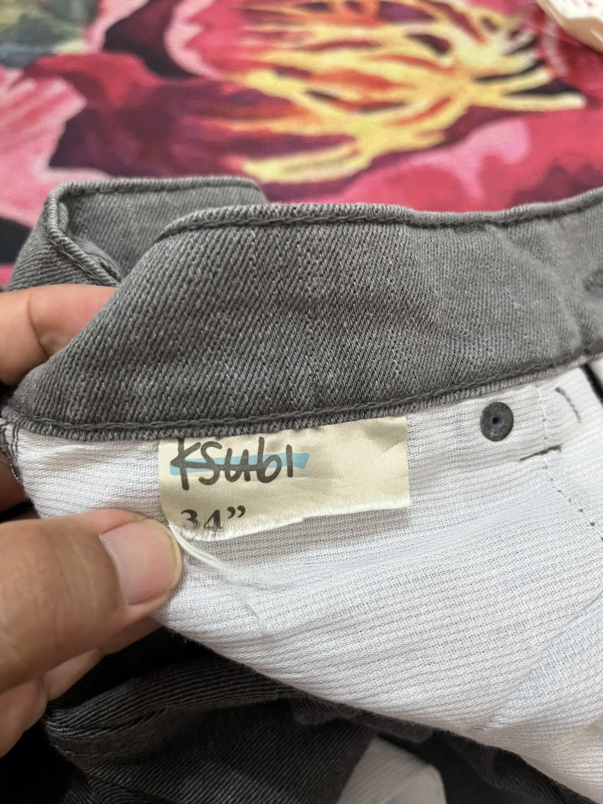 Ksubi Vintage Ksubi Grey Colour in size 32 x 32 Size US 32 / EU 48 - 14 Thumbnail