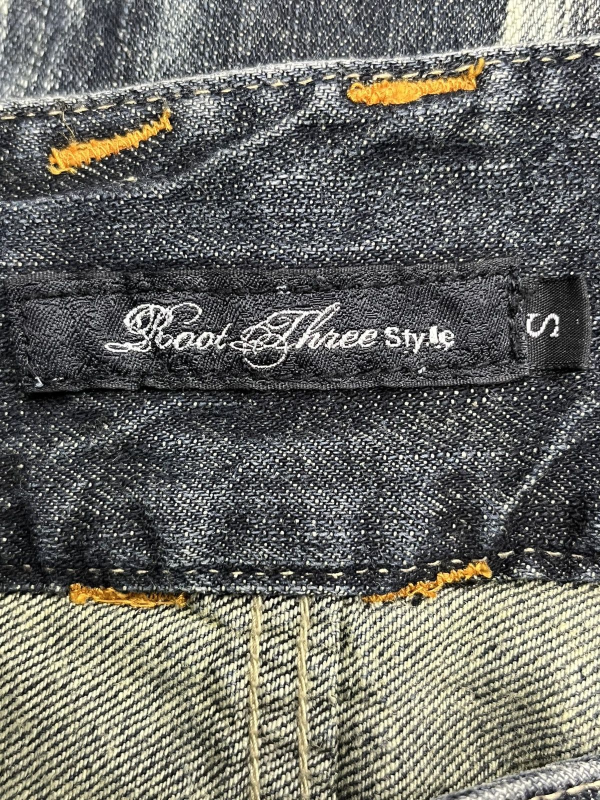 Japanese Brand × Roots × Seditionaries 🔥Vintage ROOT THREE STYLE Punk Whiskered Flare Buckle Back Size US 30 / EU 46 - 15 Thumbnail