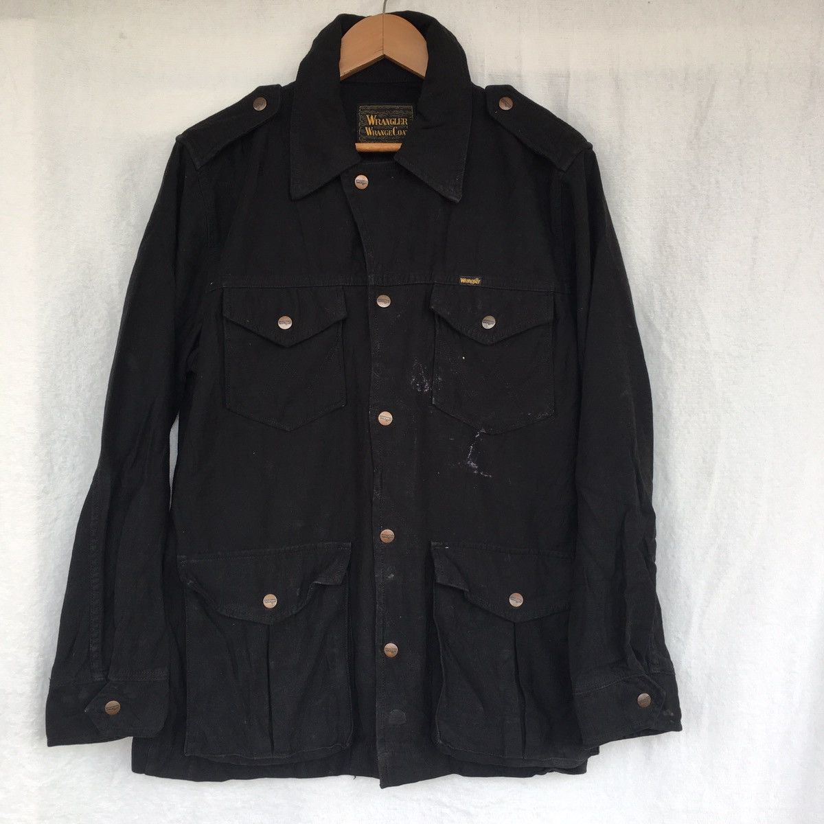 Vintage vintage wrangler jacket Size US L / EU 52-54 / 3 - 1 Thumbnail