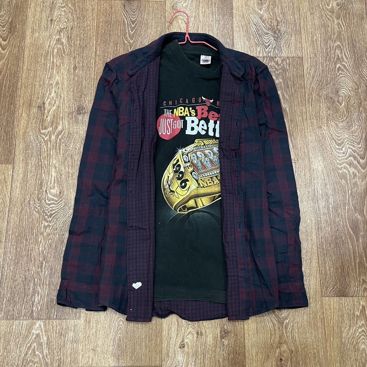Flannel Vintage Flannel Checkered Shirt Travis Style Size US M / EU 48-50 / 2 - 1 Thumbnail