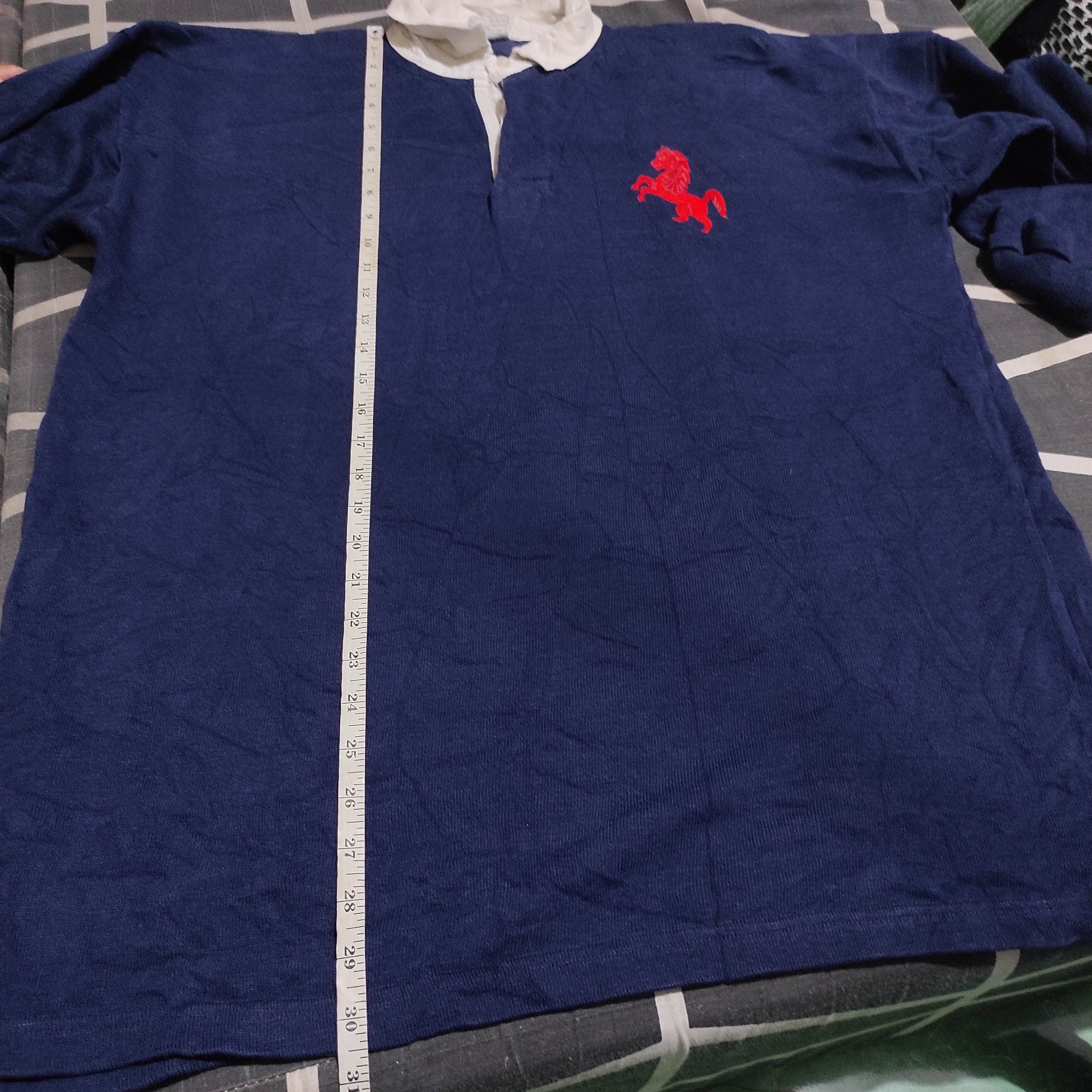Vintage Vintage 90s No 2 Match Worn Rugby Shirt Adults Large Size US L / EU 52-54 / 3 - 21 Thumbnail