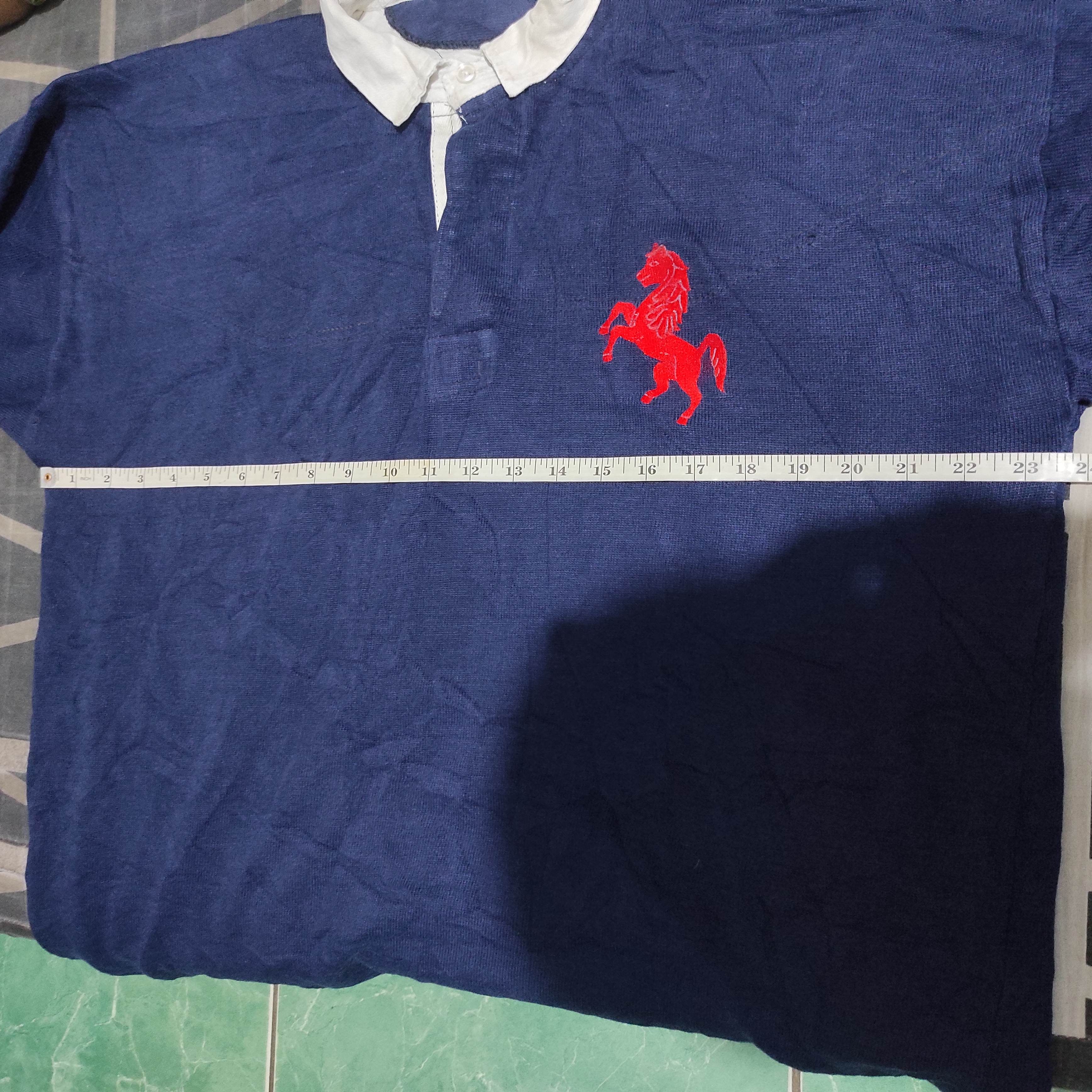 Vintage Vintage 90s No 2 Match Worn Rugby Shirt Adults Large Size US L / EU 52-54 / 3 - 23 Thumbnail