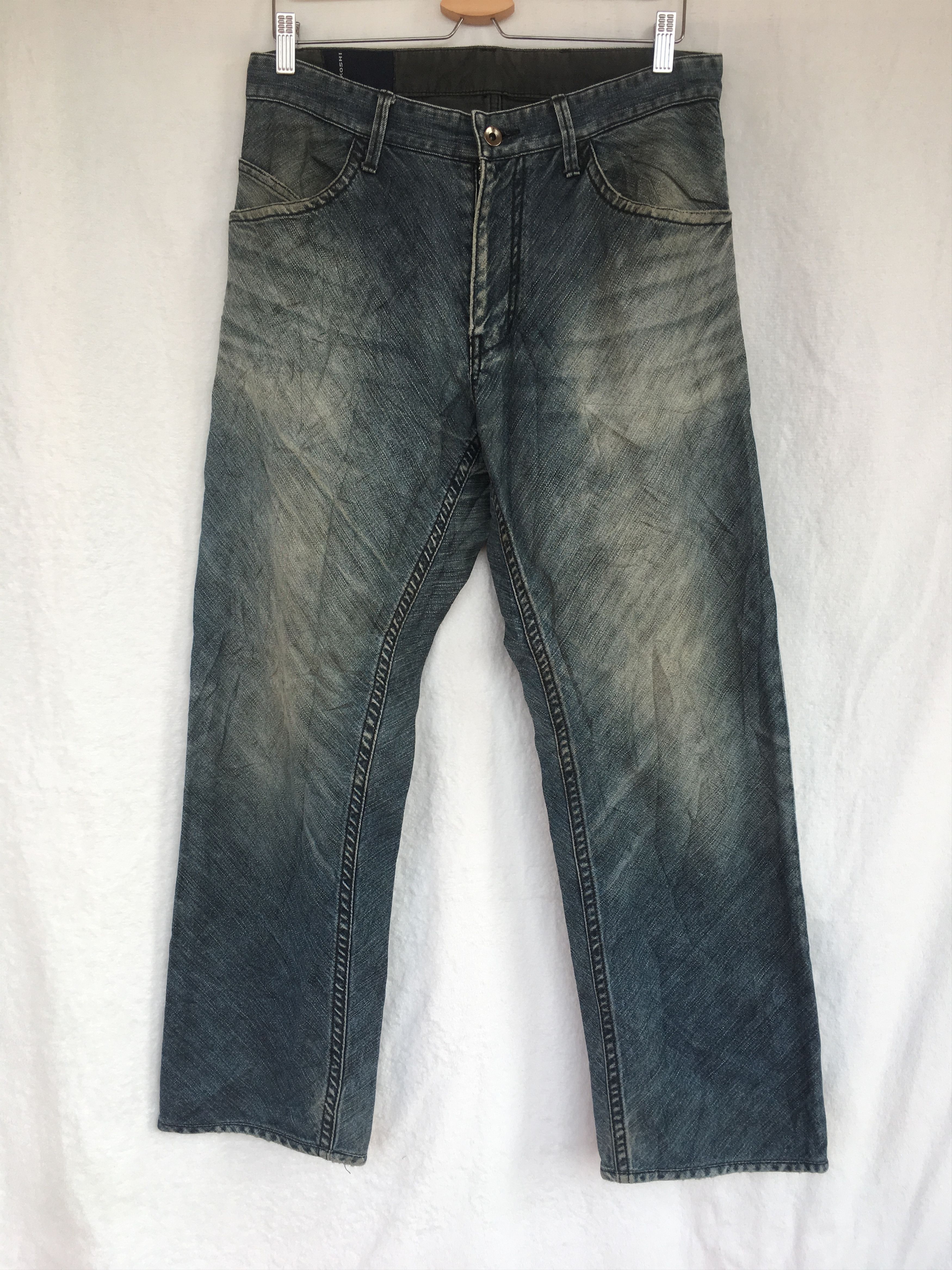 image of Nao Takekoshi Jeans in Indigo, Men's (Size 32)