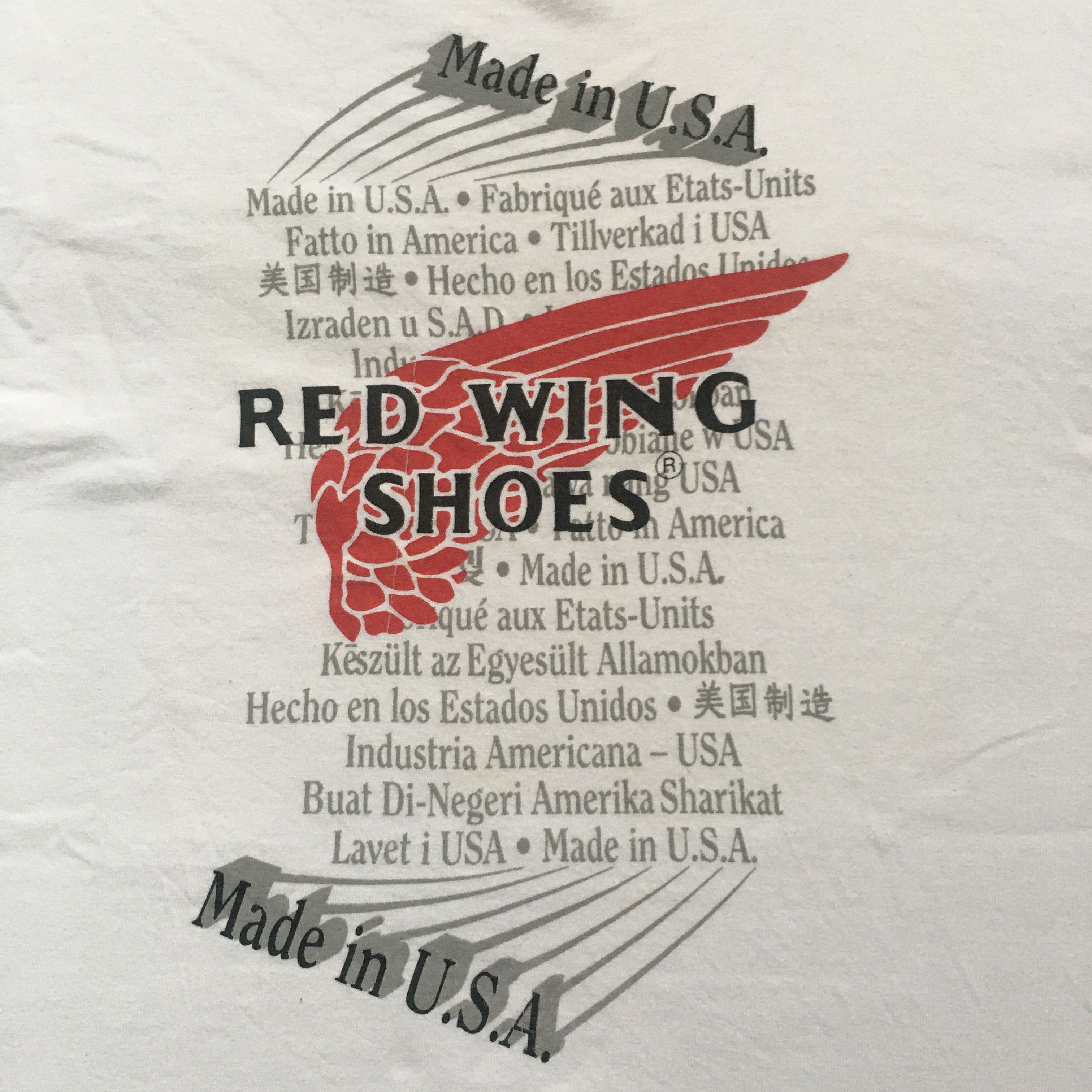 Vintage Vintage red wing tee Size US L / EU 52-54 / 3 - 2 Thumbnail