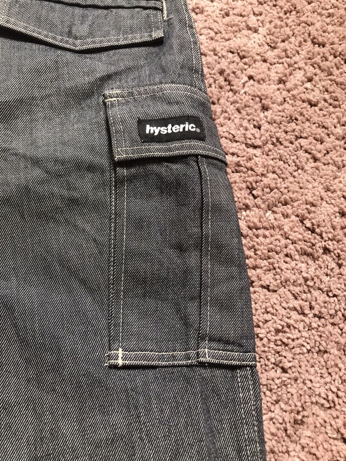 Hysteric Glamour Denim cargo pant Size 29" - 6 Thumbnail