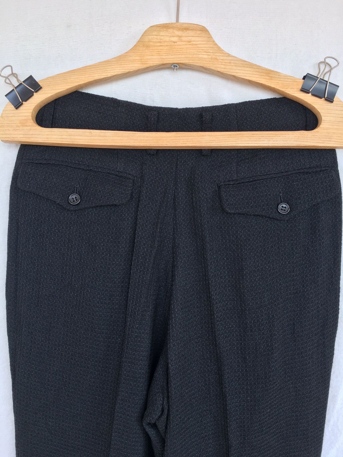 Tete Homme black trouser Size US 30 / EU 46 - 6 Thumbnail