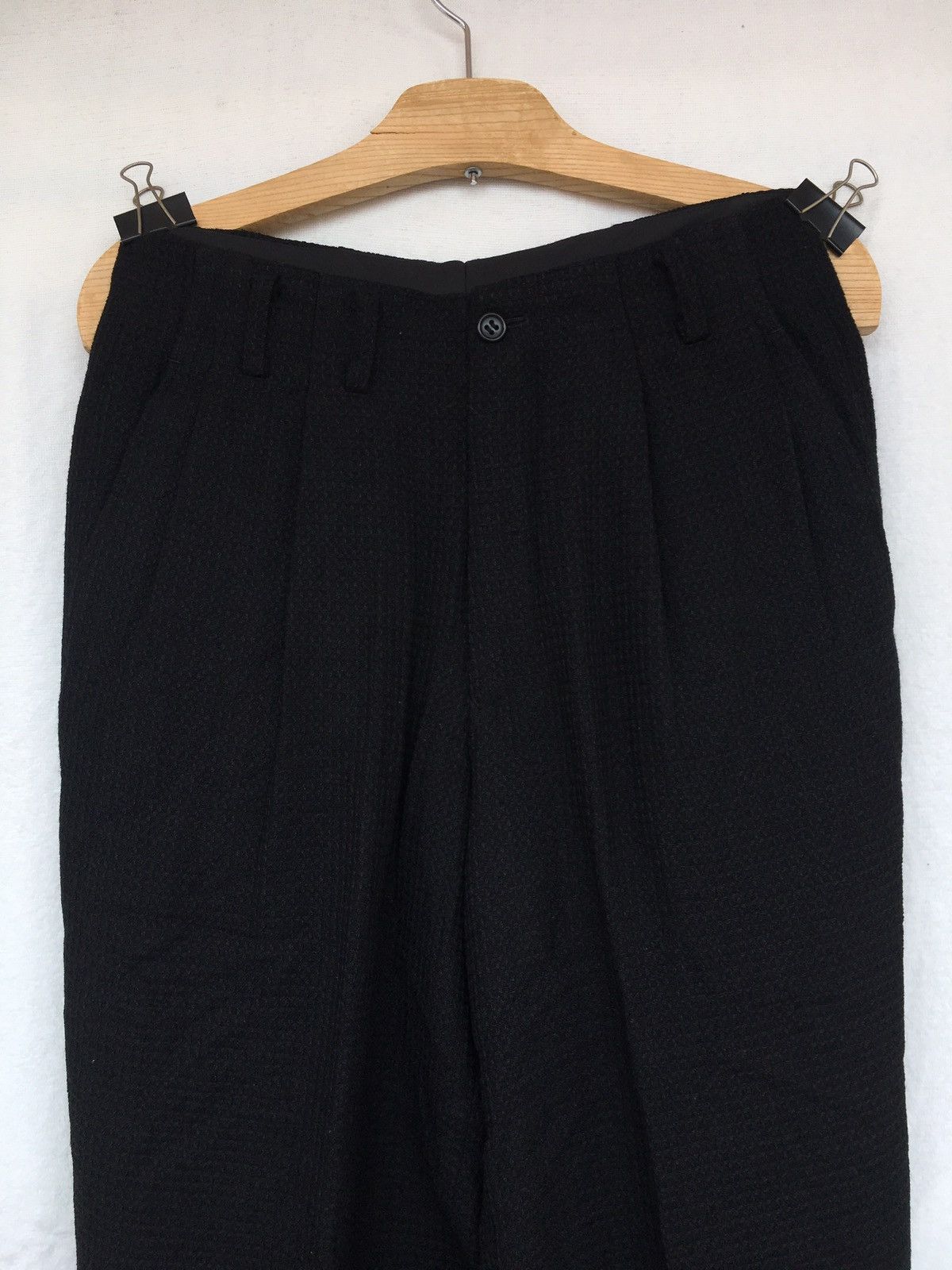 Tete Homme black trouser Size US 30 / EU 46 - 2 Thumbnail