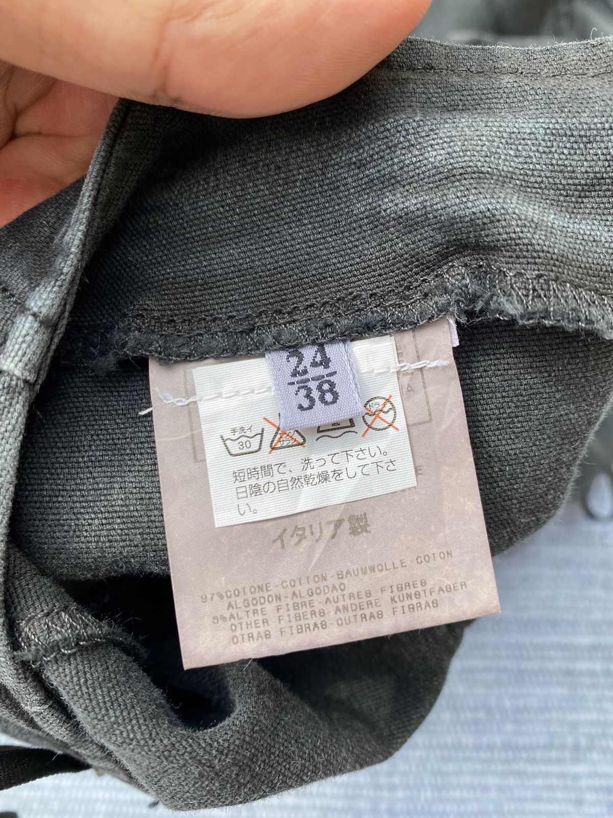 Versace black skirt Size 30" / US 8 / IT 44 - 9 Thumbnail
