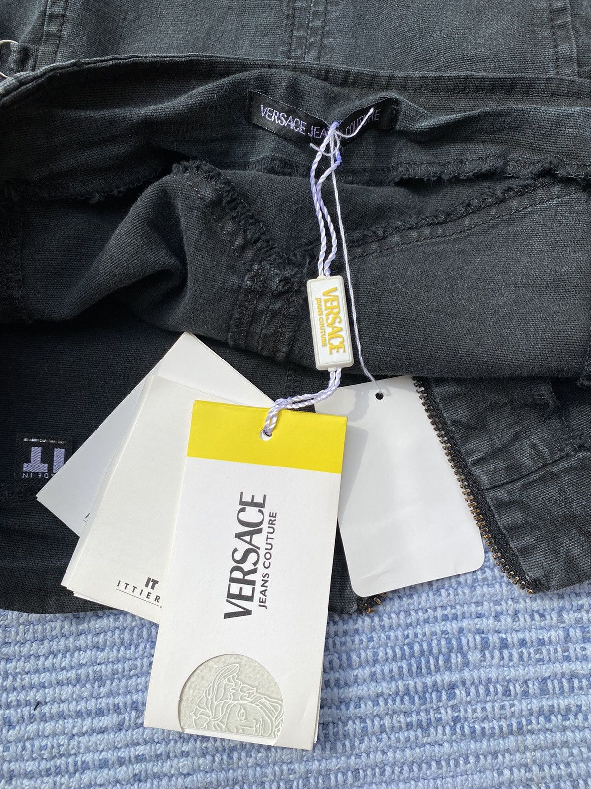 Versace black skirt Size 30" / US 8 / IT 44 - 6 Thumbnail