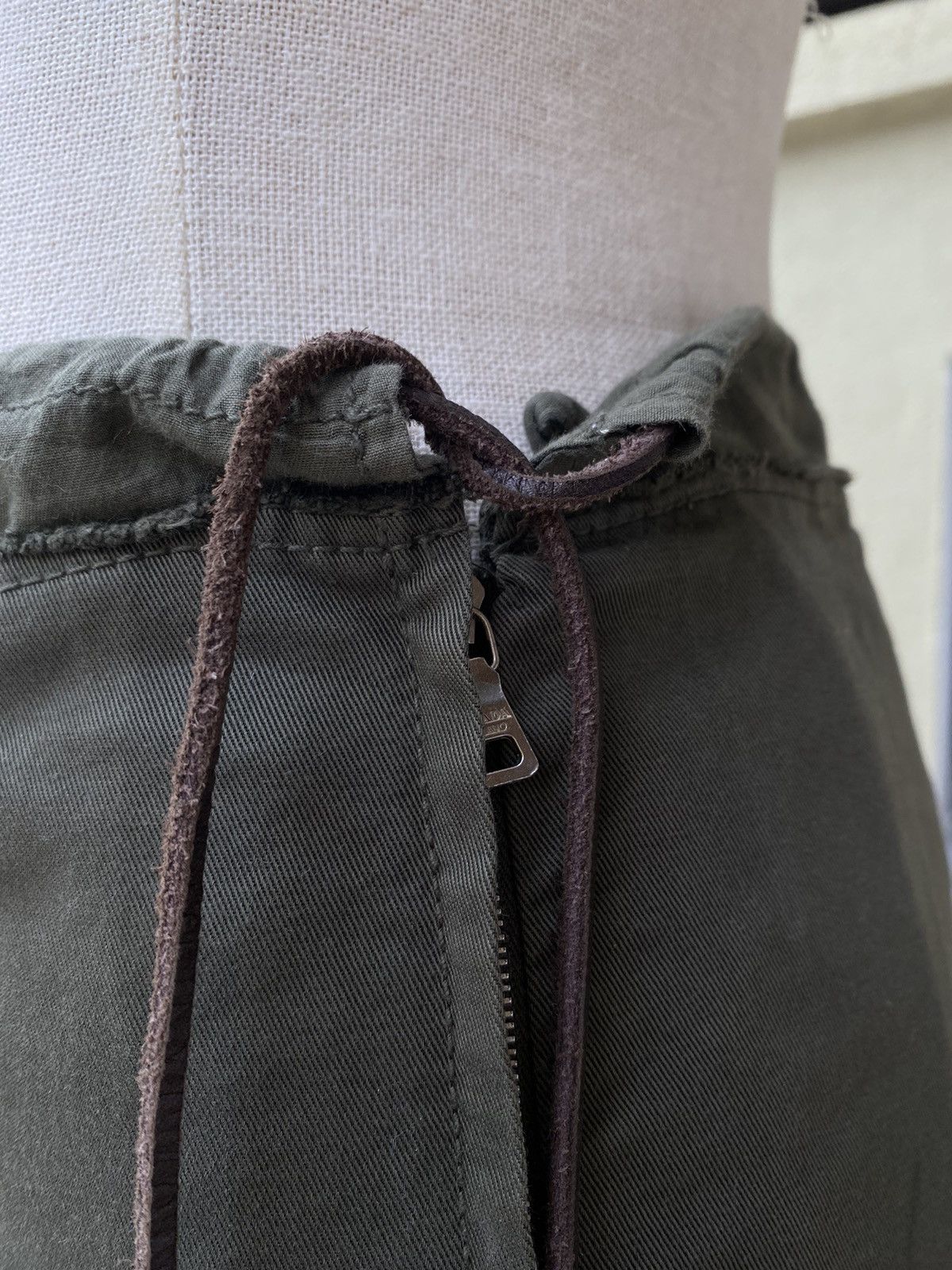 Prada olive green skirt Size 30" / US 8 / IT 44 - 7 Thumbnail
