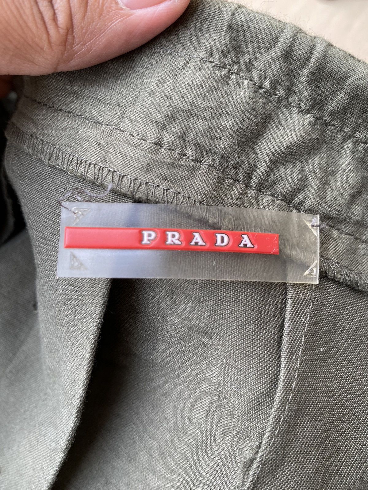 Prada olive green skirt Size 30" / US 8 / IT 44 - 8 Thumbnail