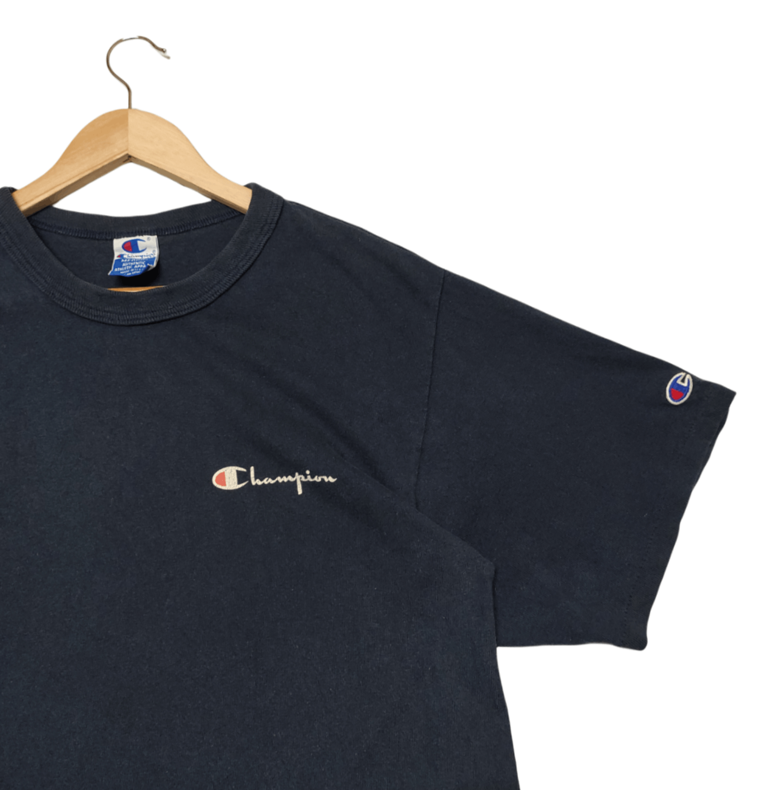 Champion × Vintage Vintage 80s Champion Tee shirt Made in Usa Size US M / EU 48-50 / 2 - 1 Thumbnail