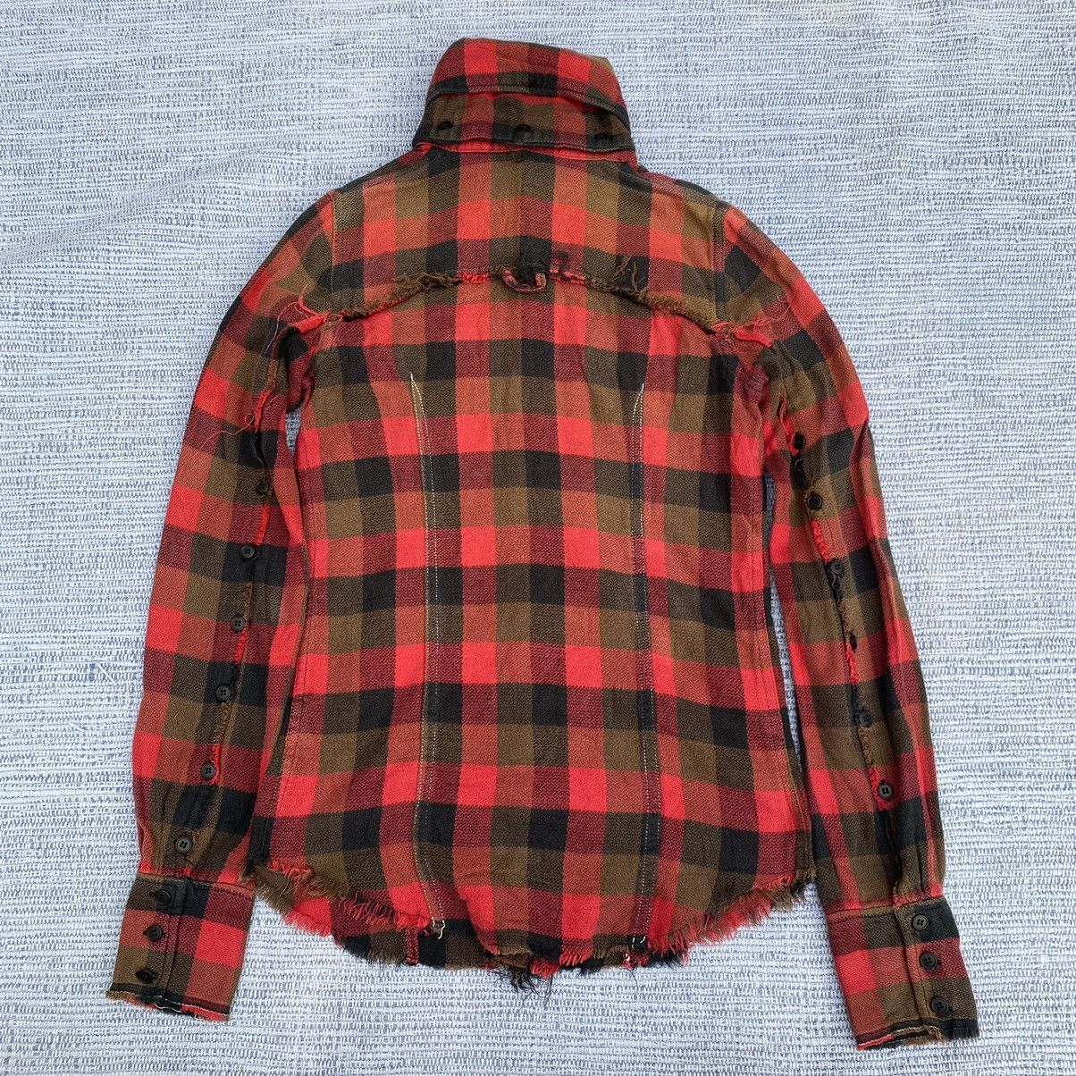 Le Grande Bleu (L.G.B.) checked flannel Size XS / US 0-2 / IT 36-38 - 3 Thumbnail