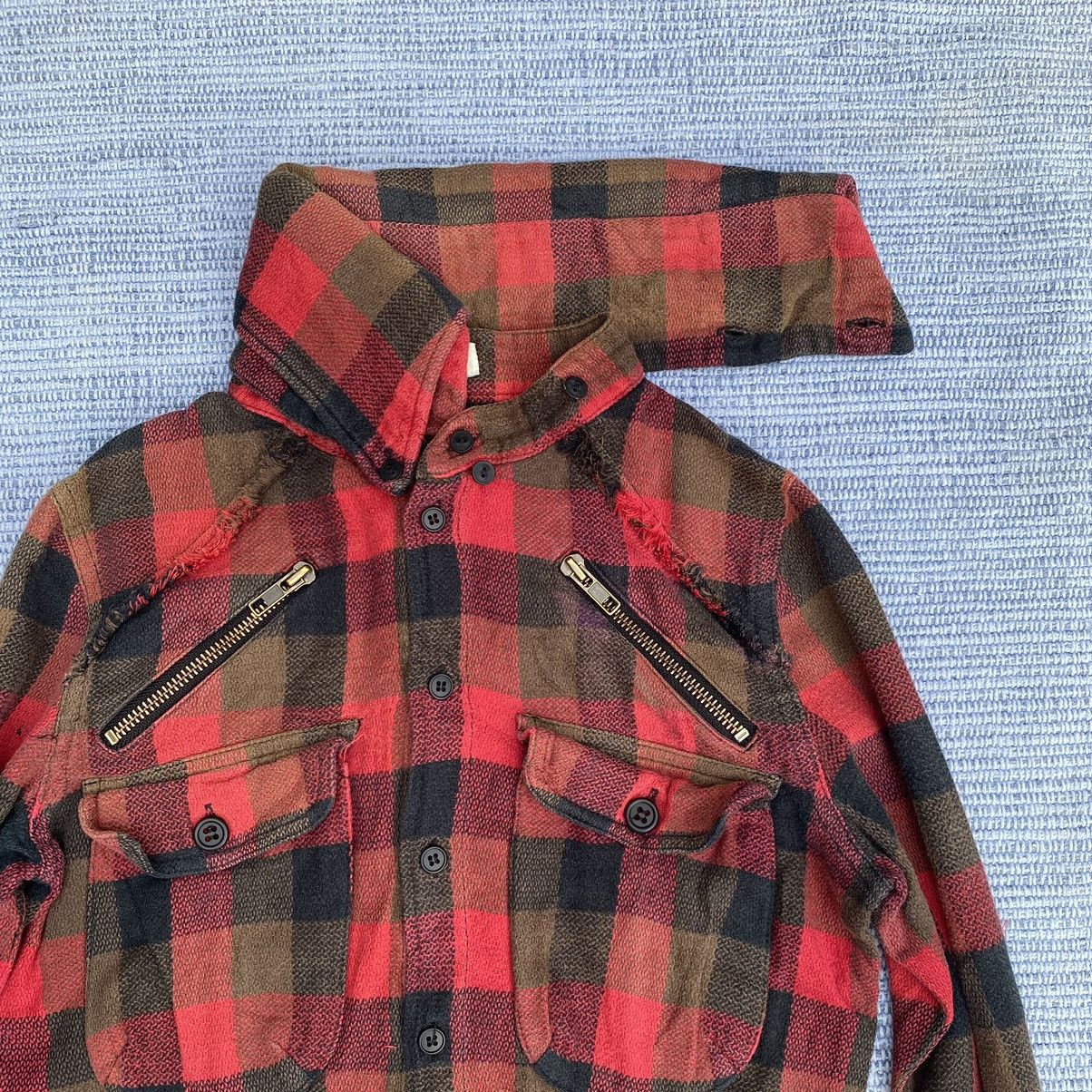 Le Grande Bleu (L.G.B.) checked flannel Size XS / US 0-2 / IT 36-38 - 2 Thumbnail