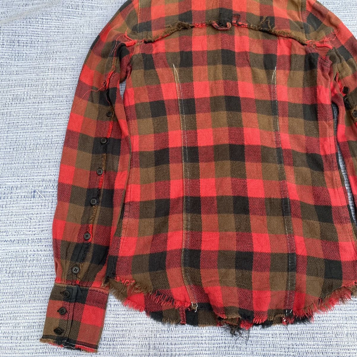 Le Grande Bleu (L.G.B.) checked flannel Size XS / US 0-2 / IT 36-38 - 5 Thumbnail