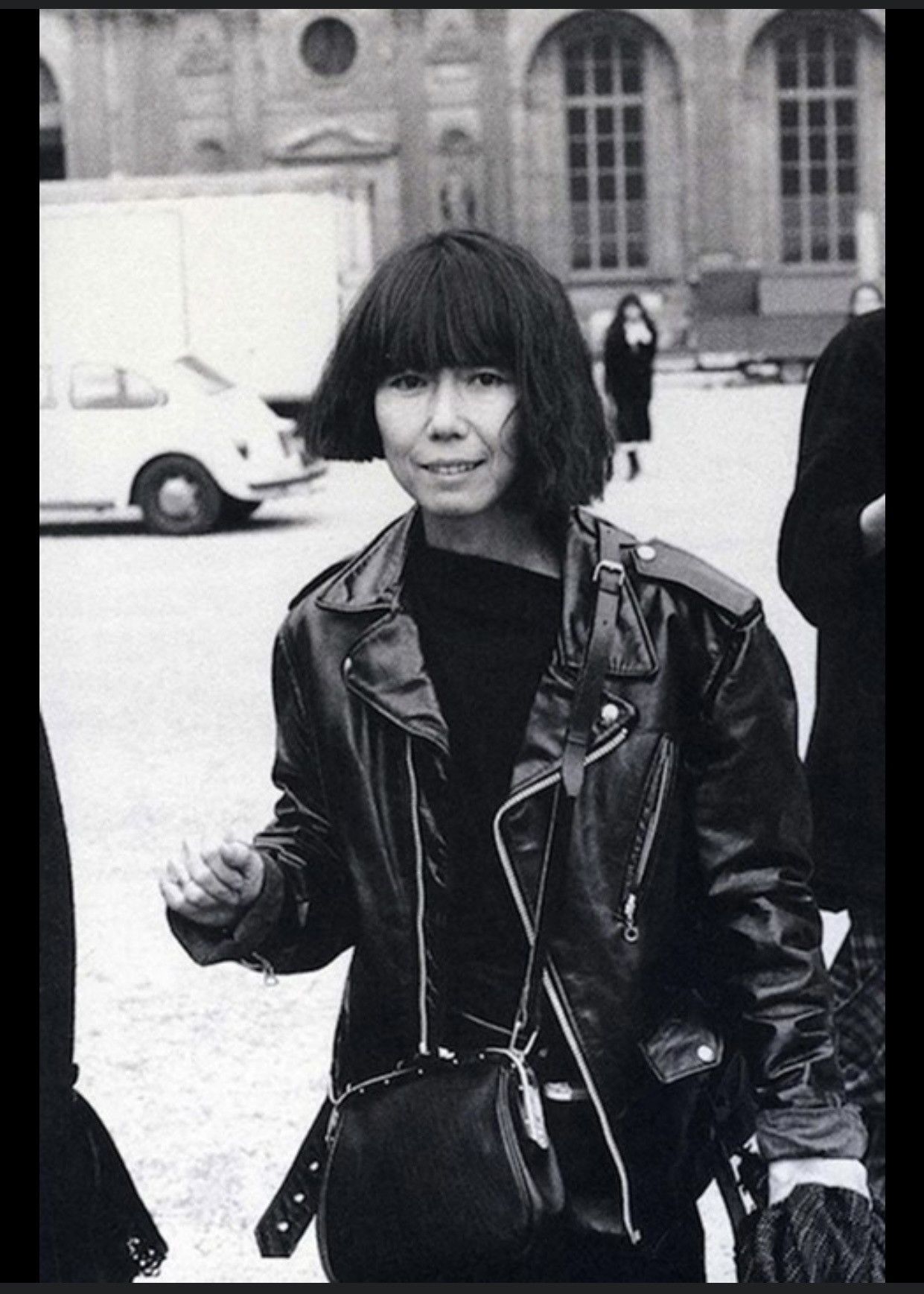 Rei Kawakubo 🔥VTG COWHIDE BIKERS DOUBLE COLLAR LEATHER JACKET Size US M / EU 48-50 / 2 - 1 Thumbnail