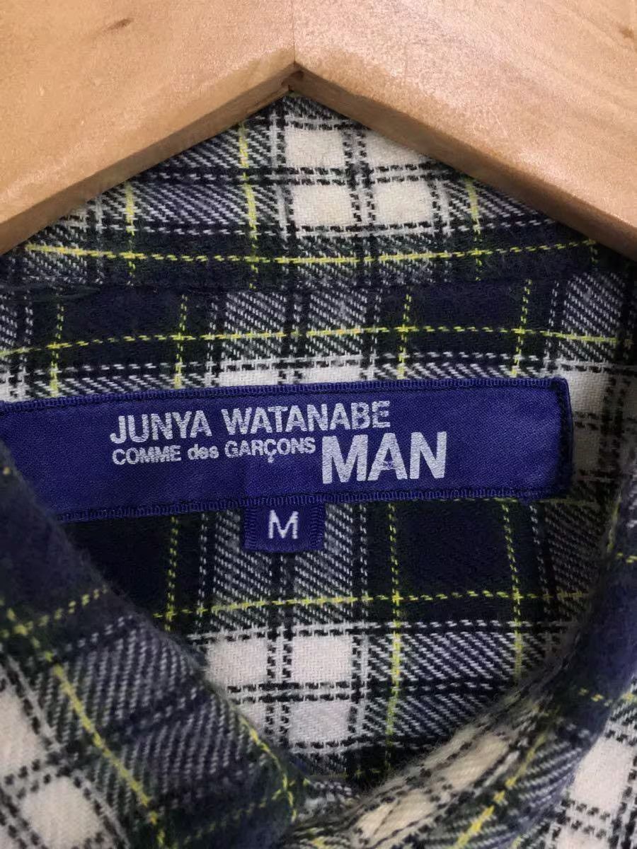 Comme des Garcons × Junya Watanabe 2003 Reconstructed Patchwork Plaid Shirt Size US M / EU 48-50 / 2 - 3 Thumbnail