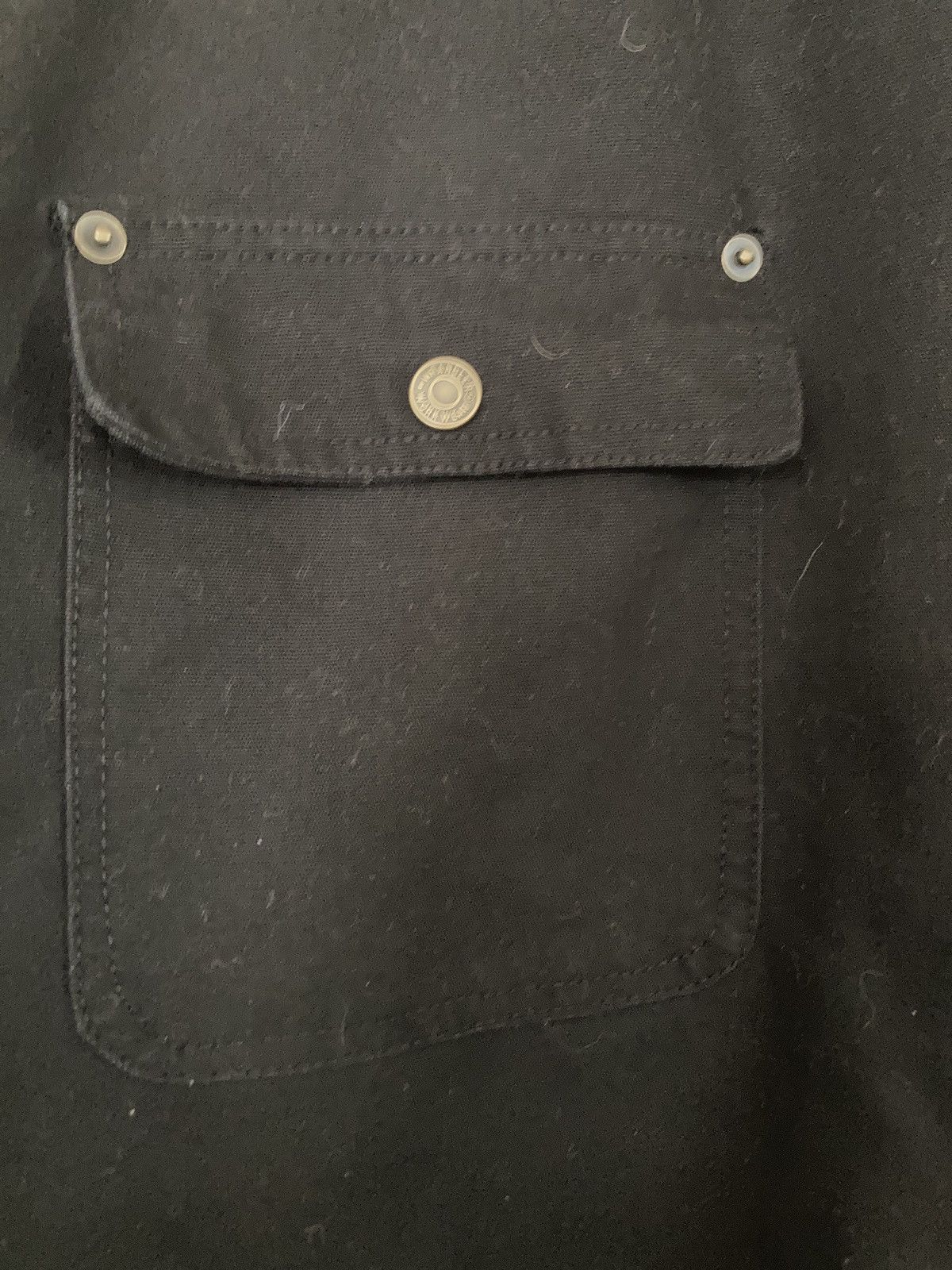 Vintage × Wrangler XXXL 3XL vintage wrangler workwear 🔥 denim cargo work jacket Size US XXL / EU 58 / 5 - 4 Thumbnail