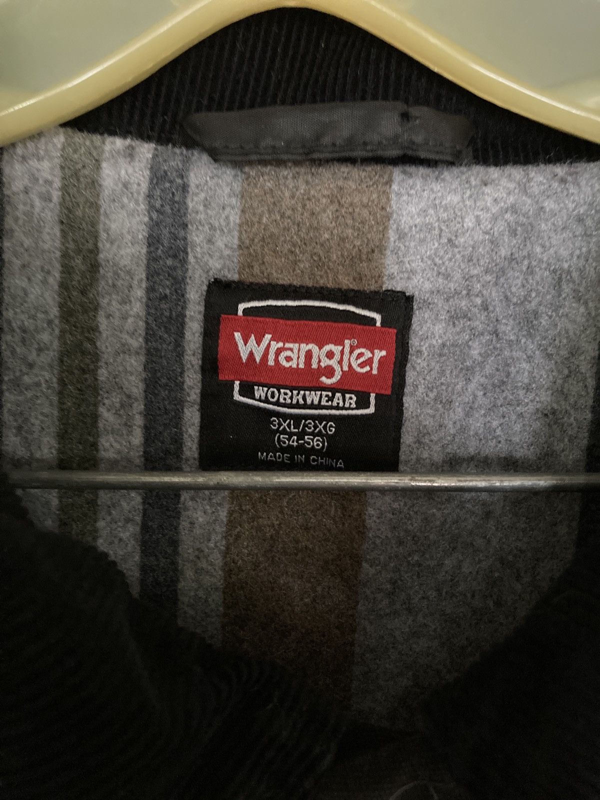 Vintage × Wrangler XXXL 3XL vintage wrangler workwear 🔥 denim cargo work jacket Size US XXL / EU 58 / 5 - 2 Thumbnail