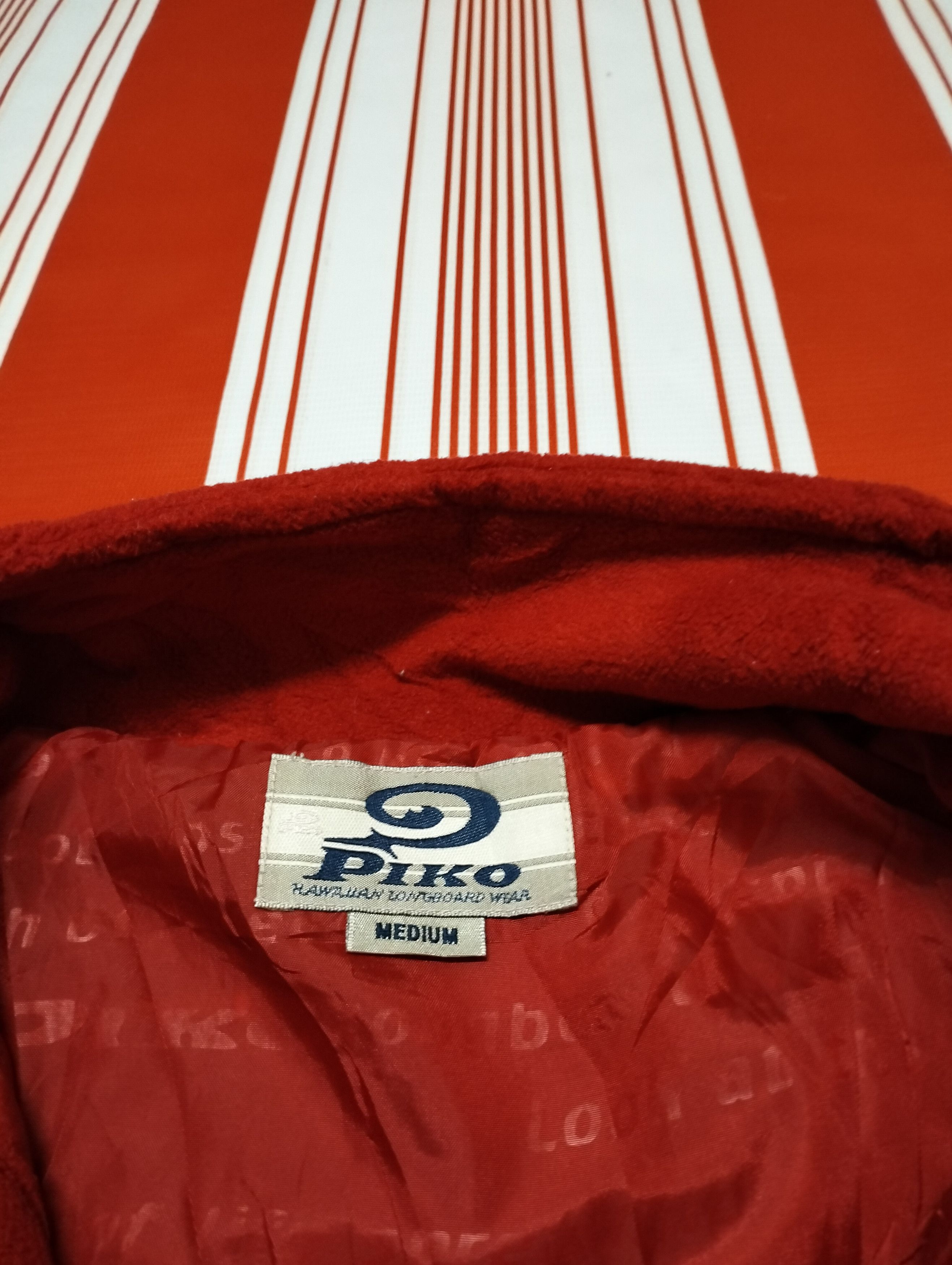 Japanese Brand × Vintage Piko Design Surfing Fleece Zipper Jacket Size US M / EU 48-50 / 2 - 3 Thumbnail