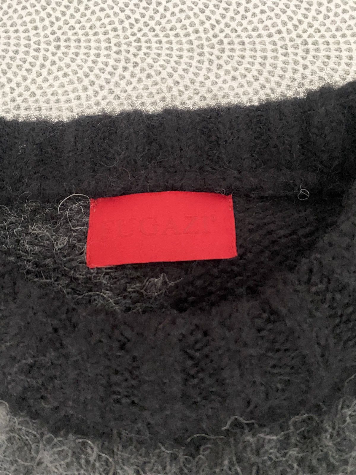 Fugazi Fugazi Censored Knit Black Large | Grailed