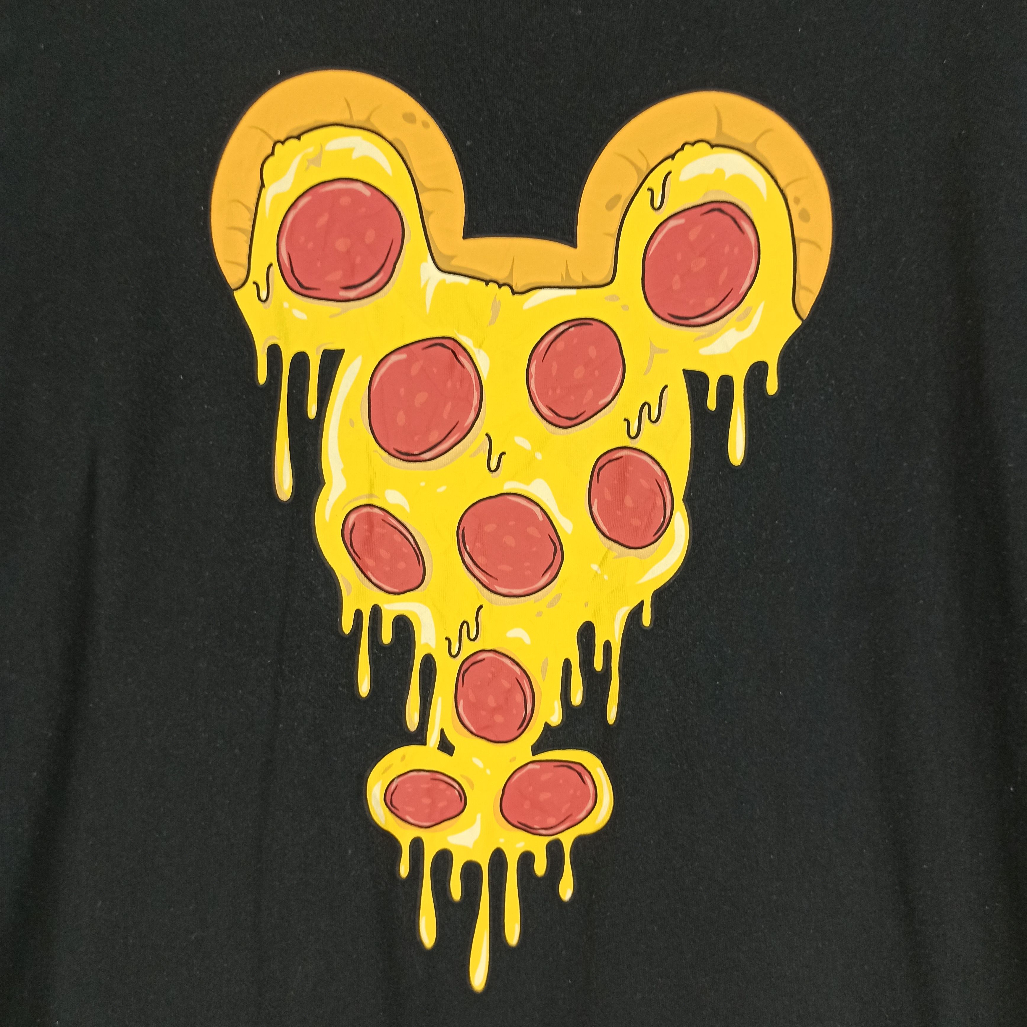 Disney × Uniqlo Unilqo Disney Mickey Mouse Cheese Pizza Logo Size US XL / EU 56 / 4 - 3 Thumbnail