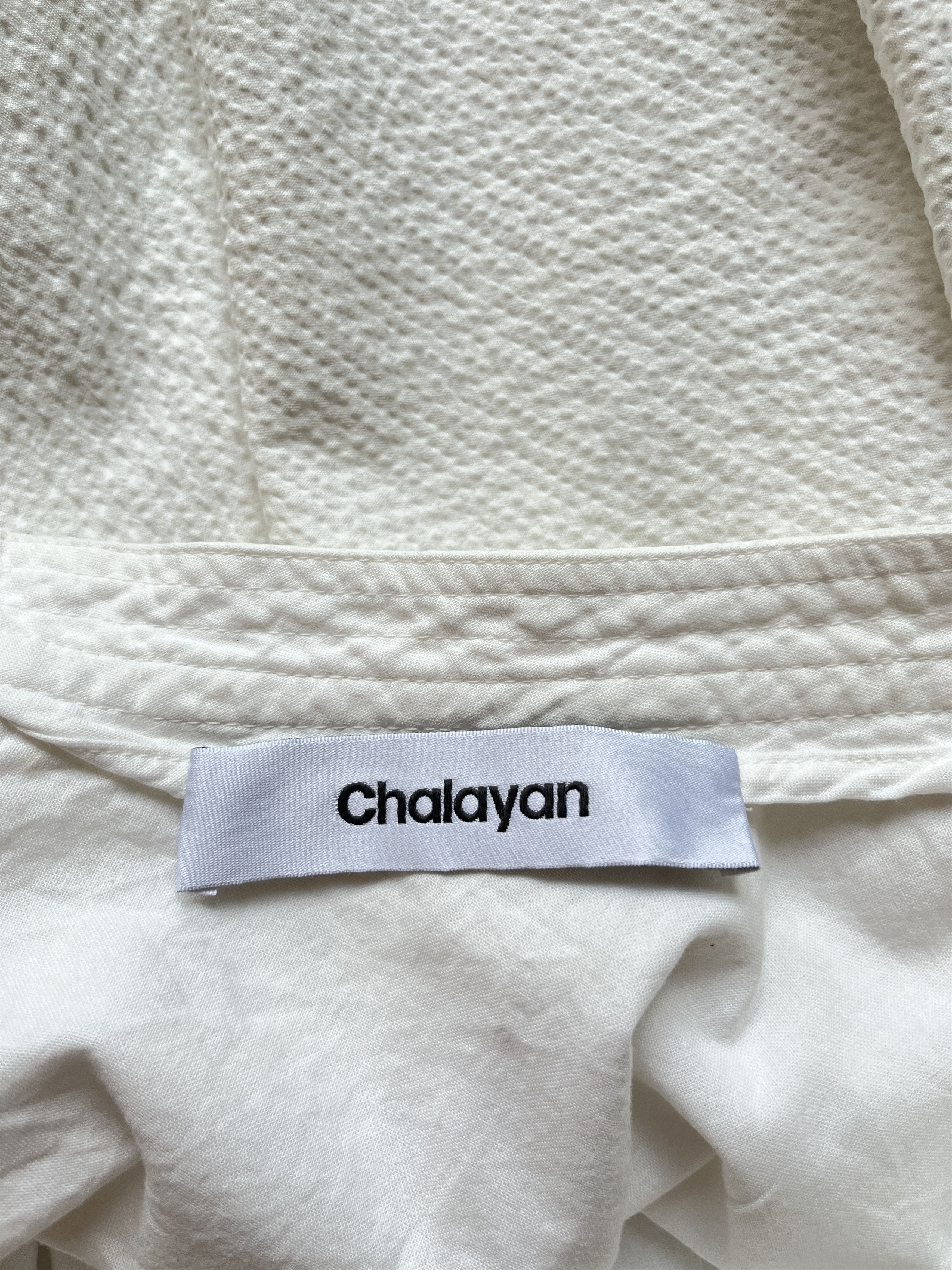 Hussein Chalayan ⚡️QUICK SALE⚡️ Hussein Chalayan Cream Textured Layer Skirt Size 28" / US 6 / IT 42 - 4 Thumbnail