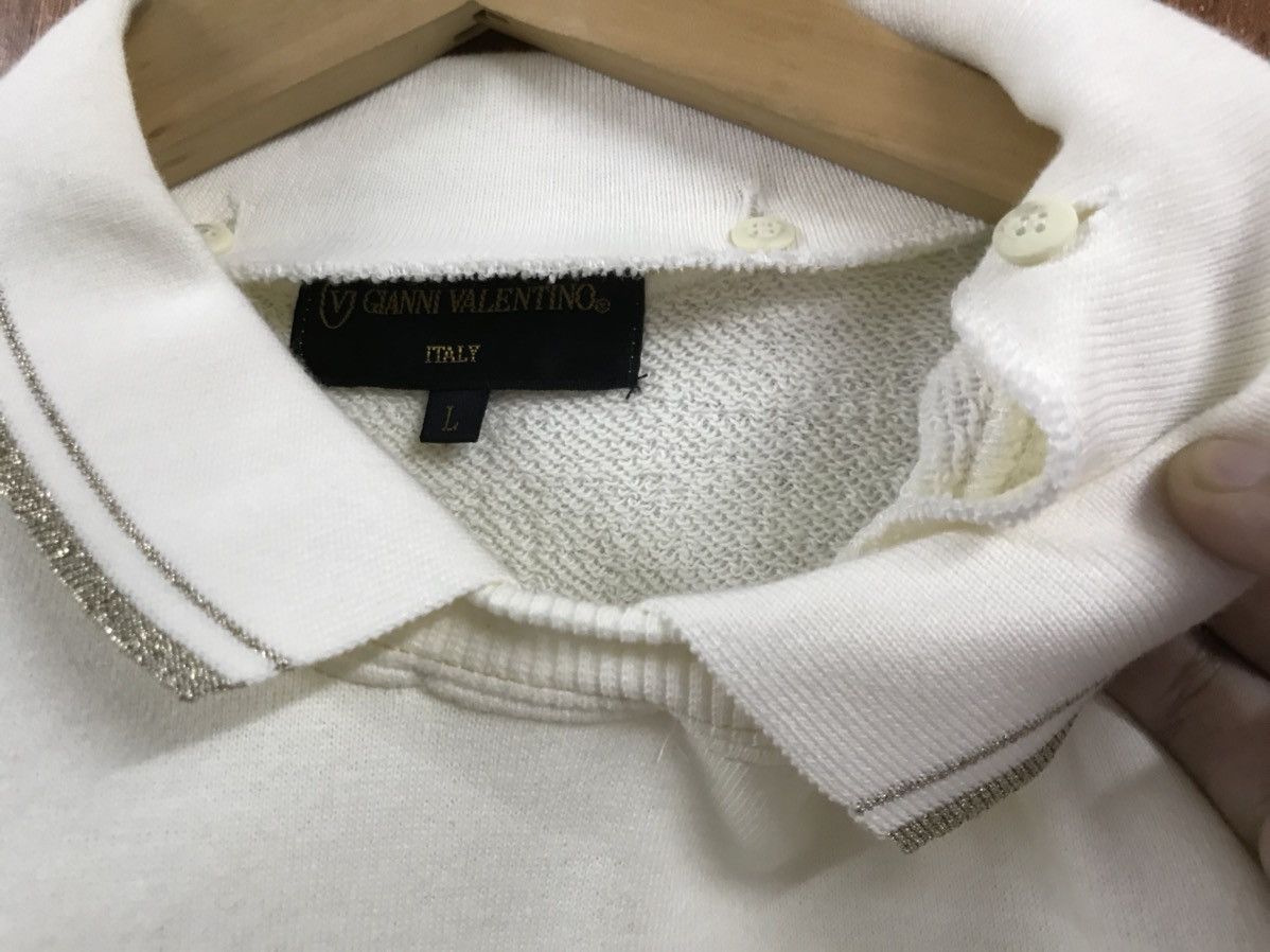 vintage 90s embroidery gianni valentino detachable neck