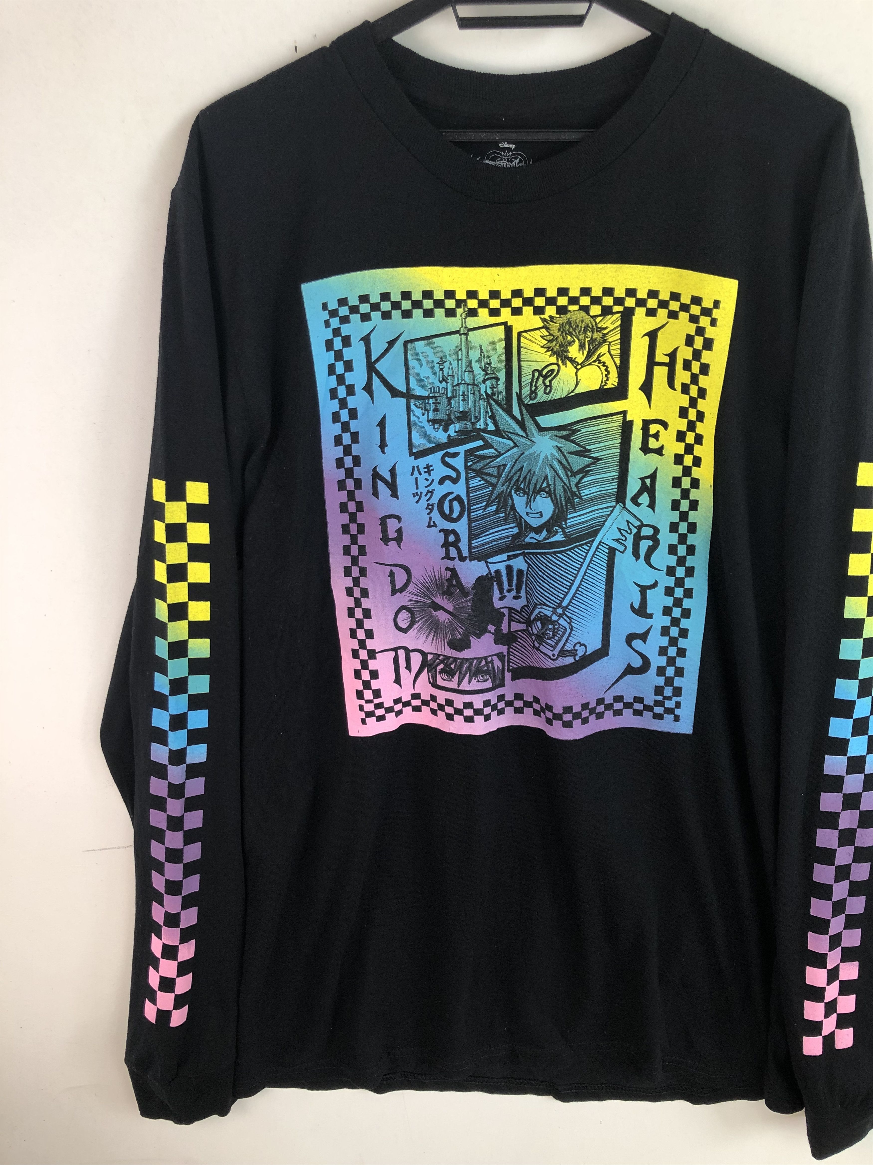 Disney × Mad Engine × Playstation RARE🔥KINGDOM HEARTS SLEEVES HIT SHIRT Size US M / EU 48-50 / 2 - 3 Thumbnail