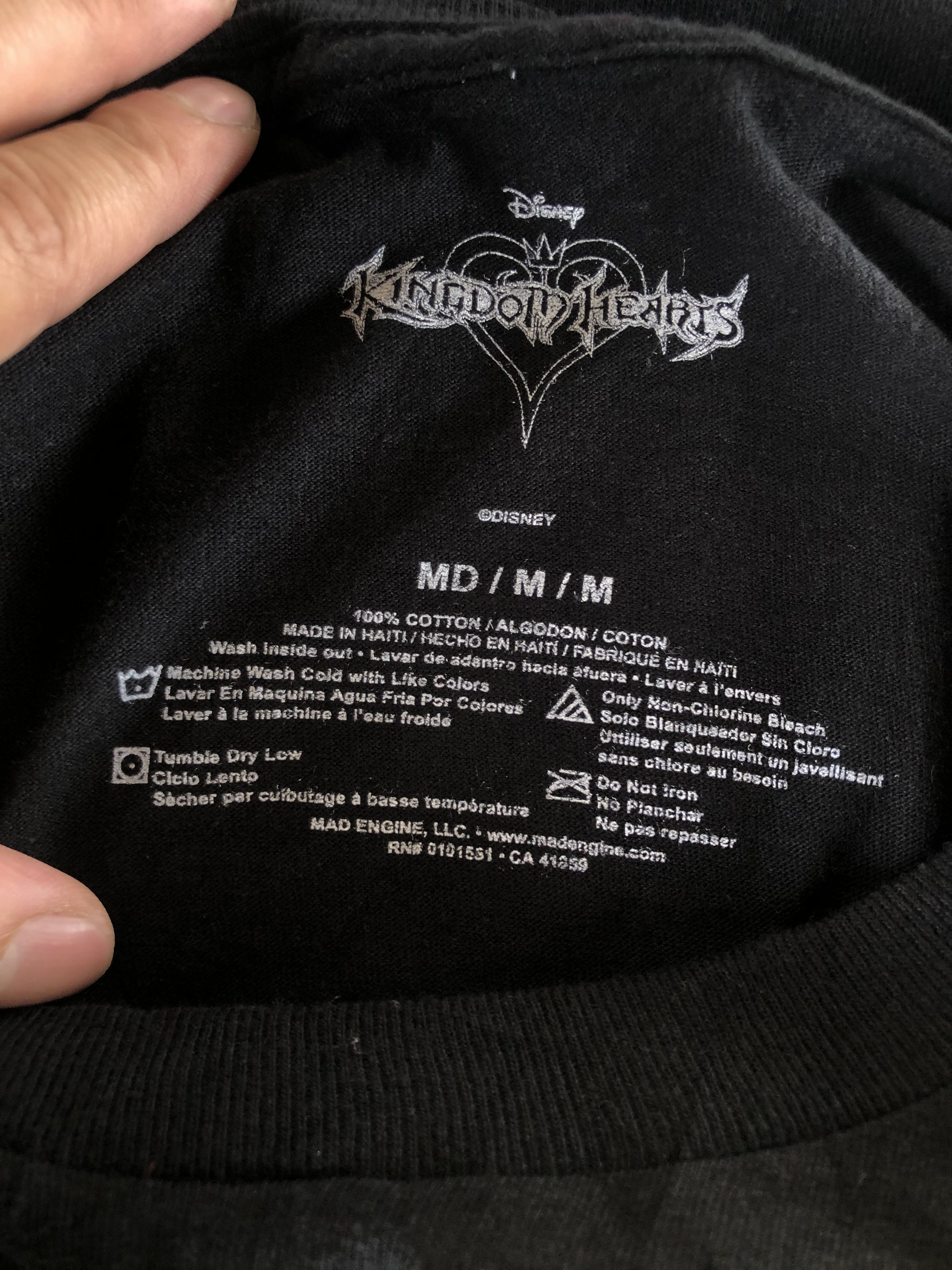 Disney × Mad Engine × Playstation RARE🔥KINGDOM HEARTS SLEEVES HIT SHIRT Size US M / EU 48-50 / 2 - 4 Thumbnail