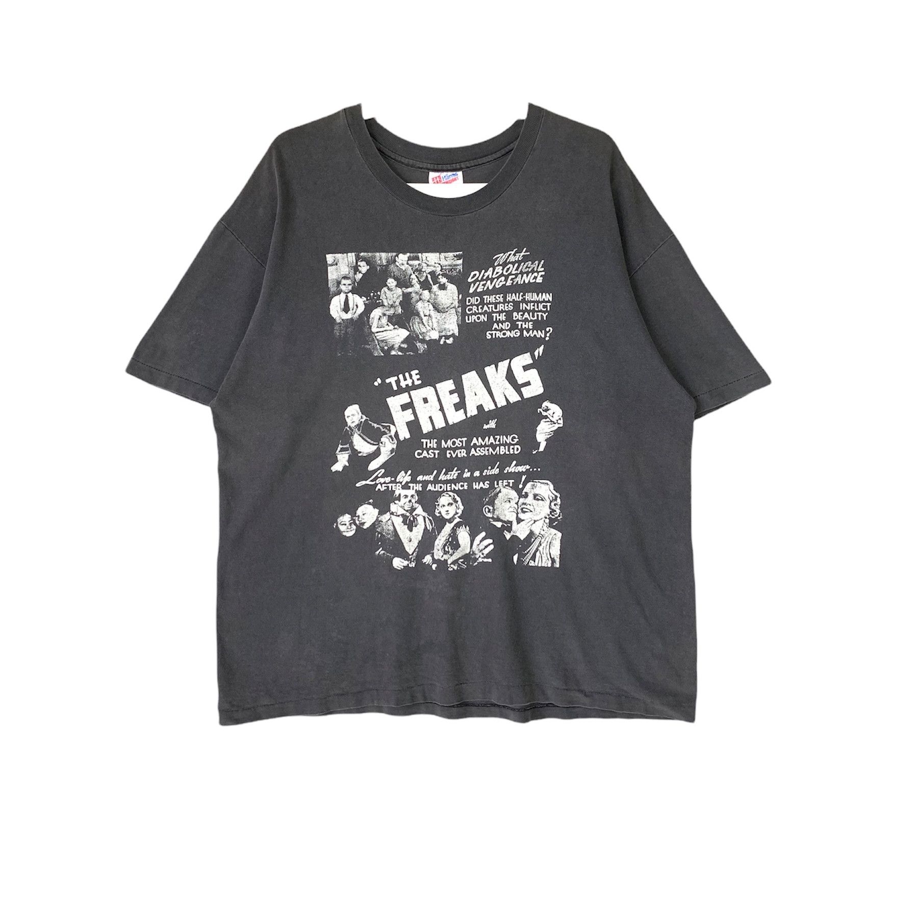 Vintage FREAKS 1932 pre-Code horror goth punk cult film vtg 80s tee Size US XL / EU 56 / 4 - 1 Thumbnail