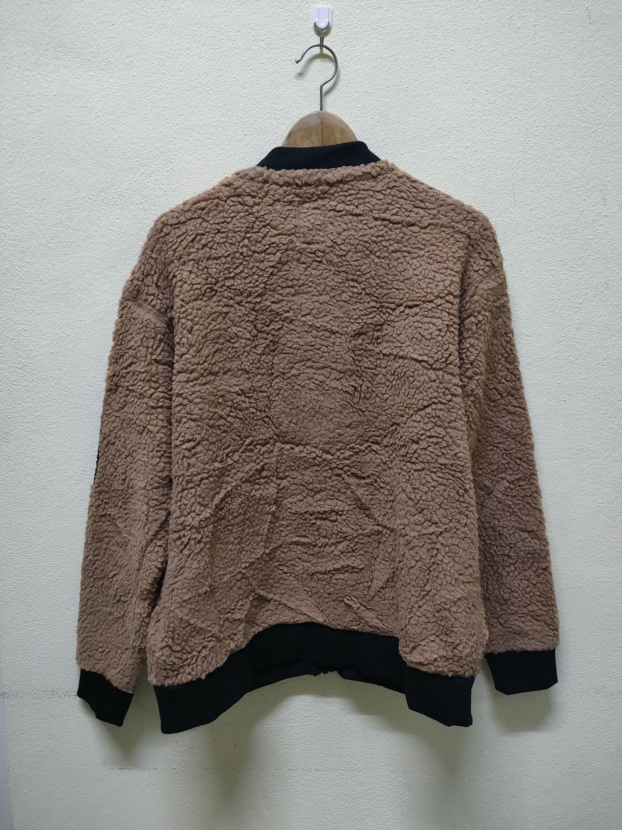 Japanese Brand Back Number Thermolite Sherpa Fleece Jacket Size US L / EU 52-54 / 3 - 2 Thumbnail
