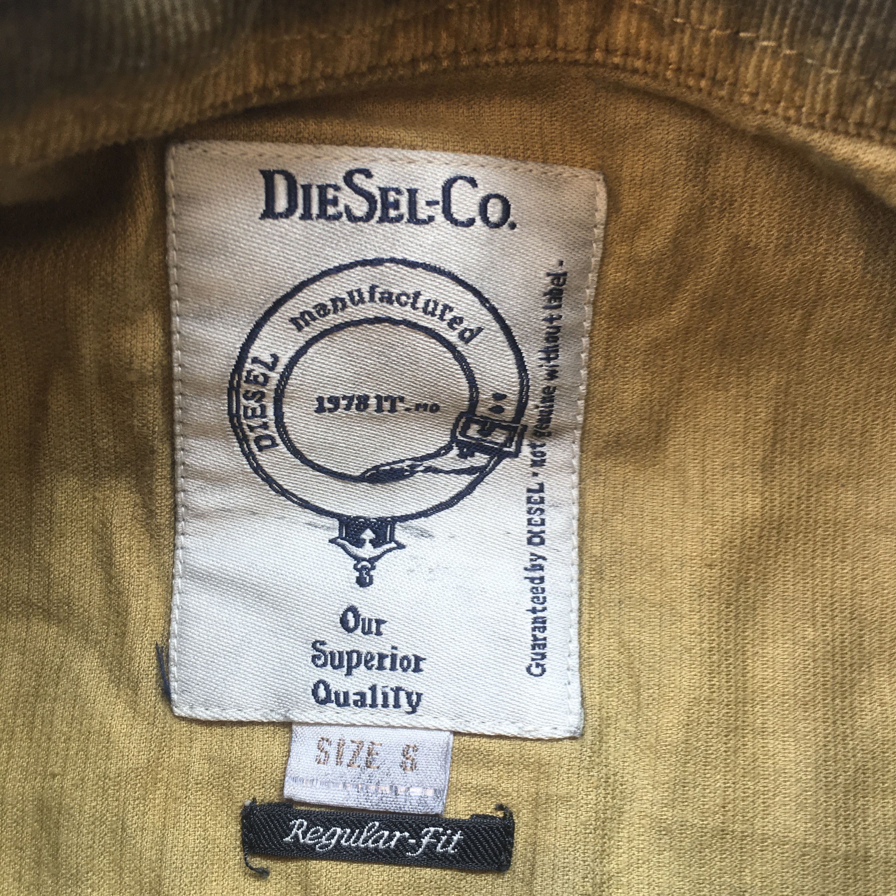 Diesel corduroy shirt Size US S / EU 44-46 / 1 - 2 Thumbnail