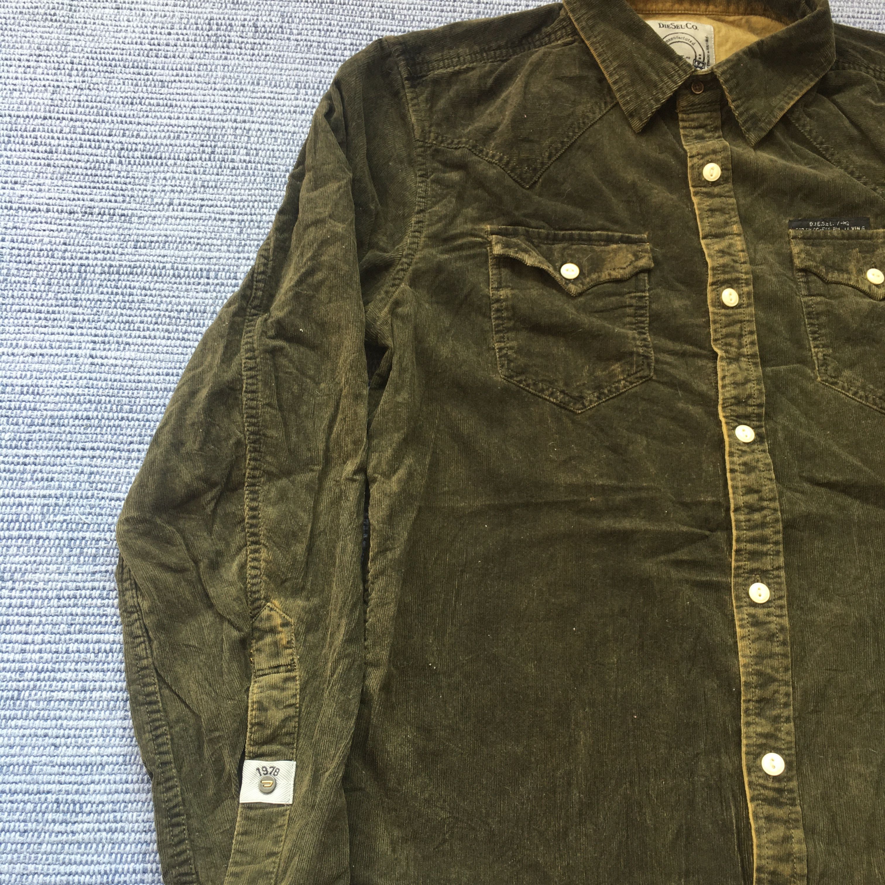 Diesel corduroy shirt Size US S / EU 44-46 / 1 - 6 Thumbnail