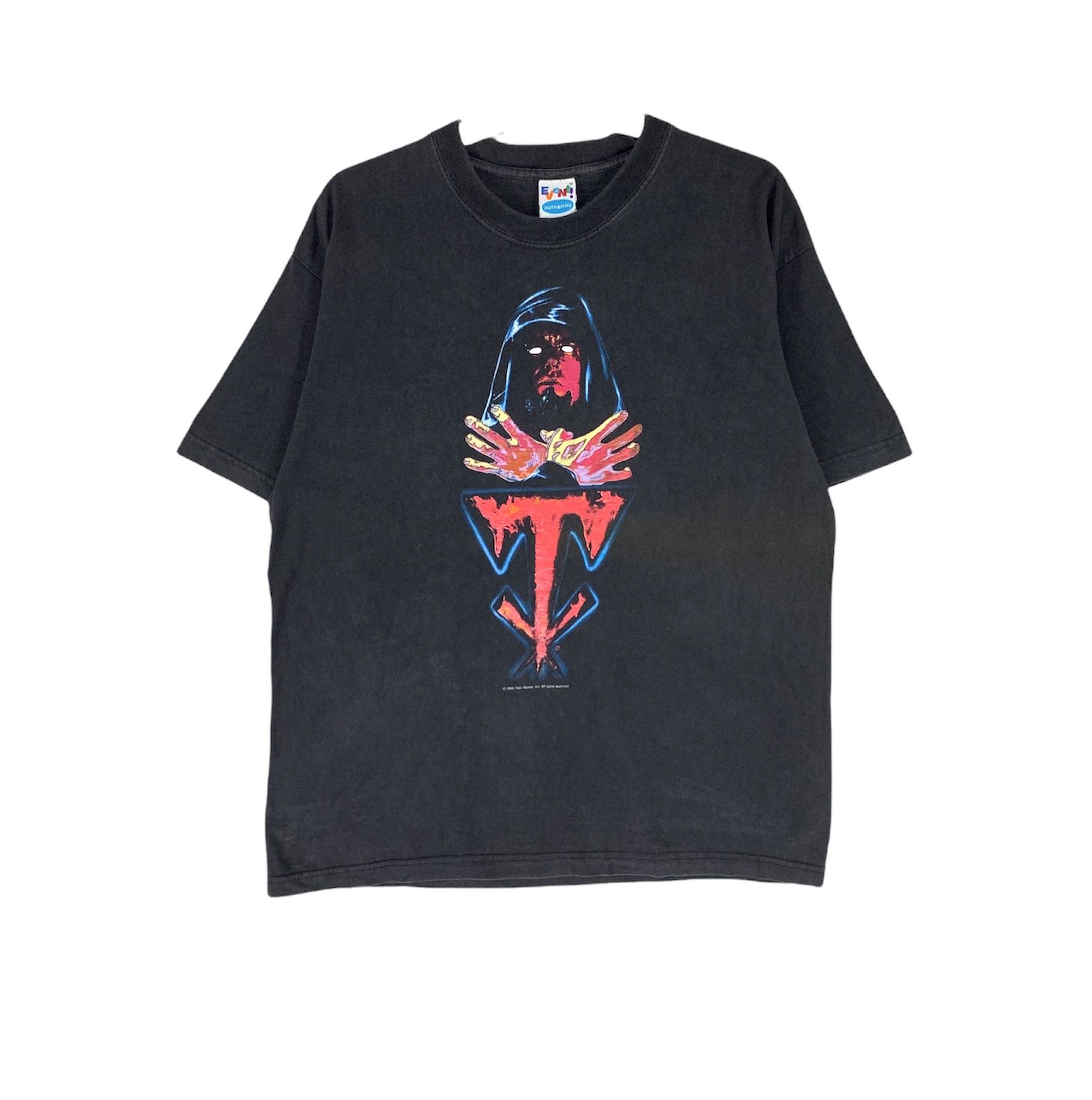 Vintage × WWF Undertaker dark priest hell has relocated vtg 90s tshirt Size US M / EU 48-50 / 2 - 1 Thumbnail